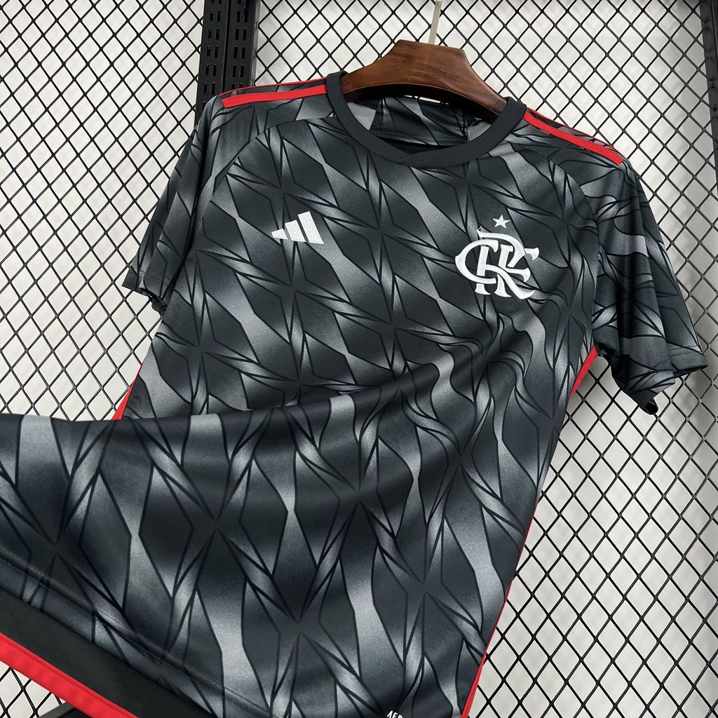 AlphaJersey-Flamengo 2024 Third Jersey - Fans Version