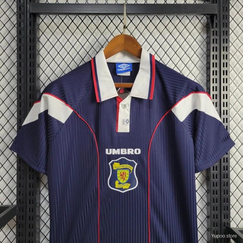 AlphaJersey-Retro S-c-o.t l.a-n.d 1996-98 Home Jersey