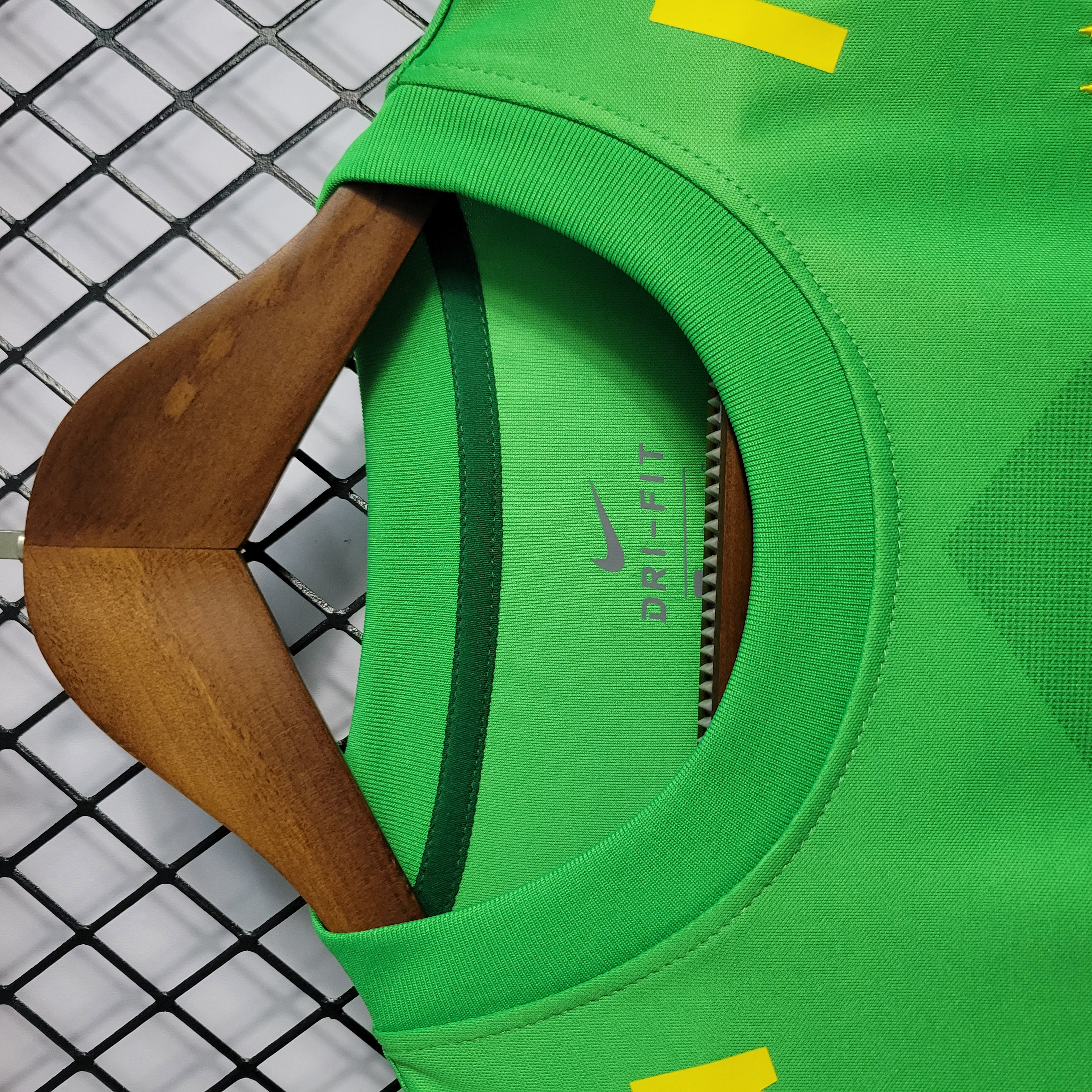 AlphaJersey-Retro Brazil 2020 Green Training Jersey