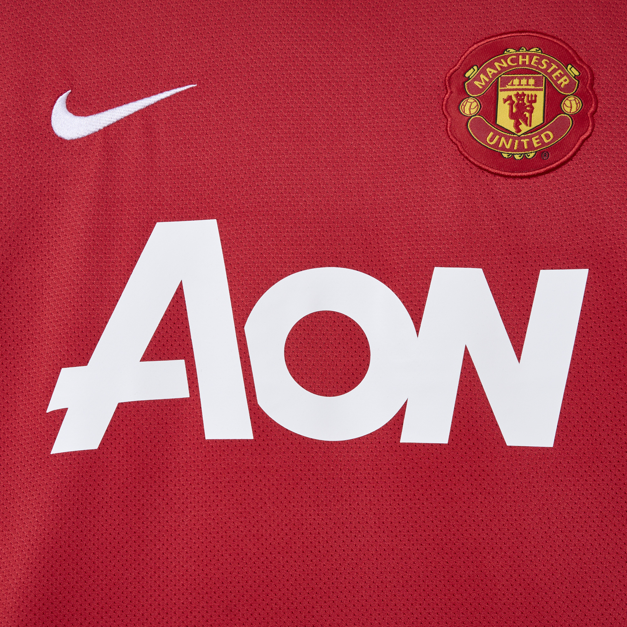 AlphaJersey-Retro Manchester United 10-11 Home Stadium Jersey