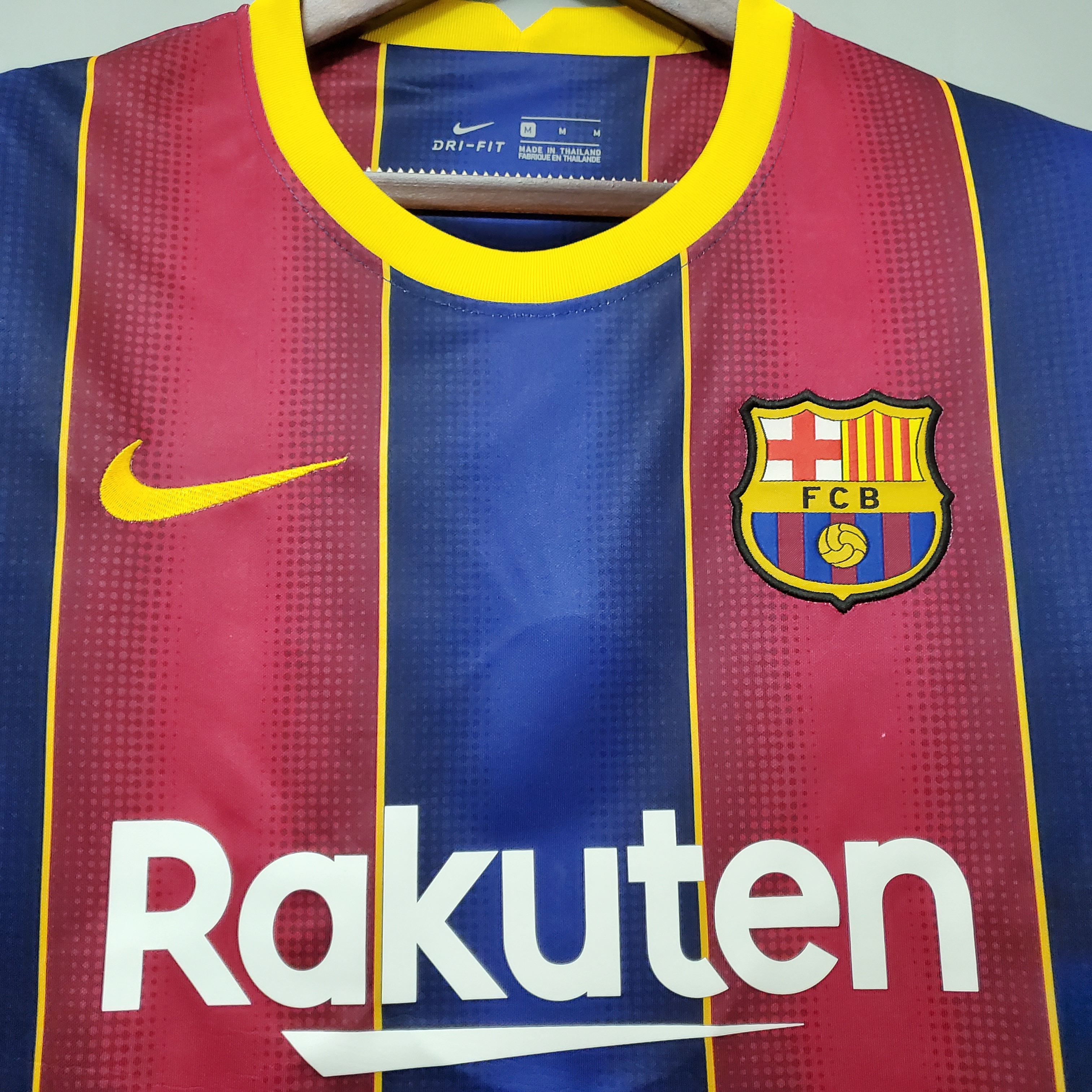 AlphaJersey-Retro Barcelona 20-21 Home Stadium Jersey