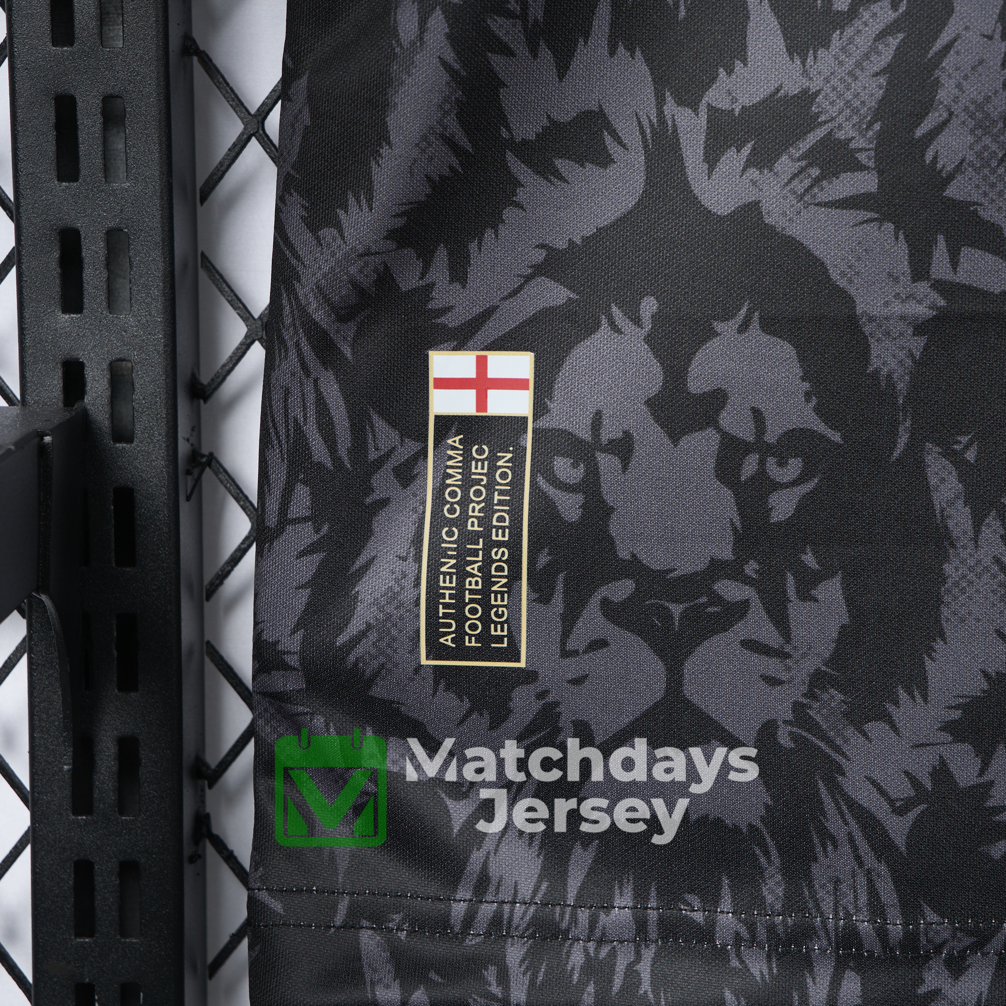 AlphaJersey-England 2024 Black The Lions Special Edition Jersey - Fans Version