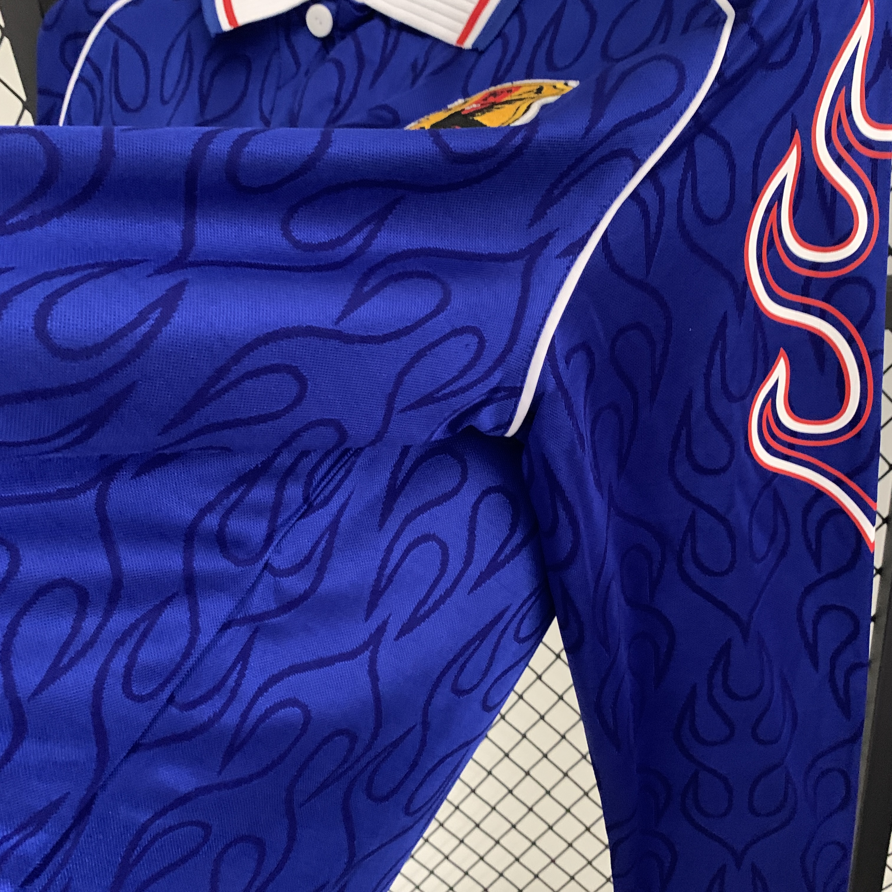 AlphaJersey-Retro Japan 1998 Home Stadium Long Sleeve Jersey