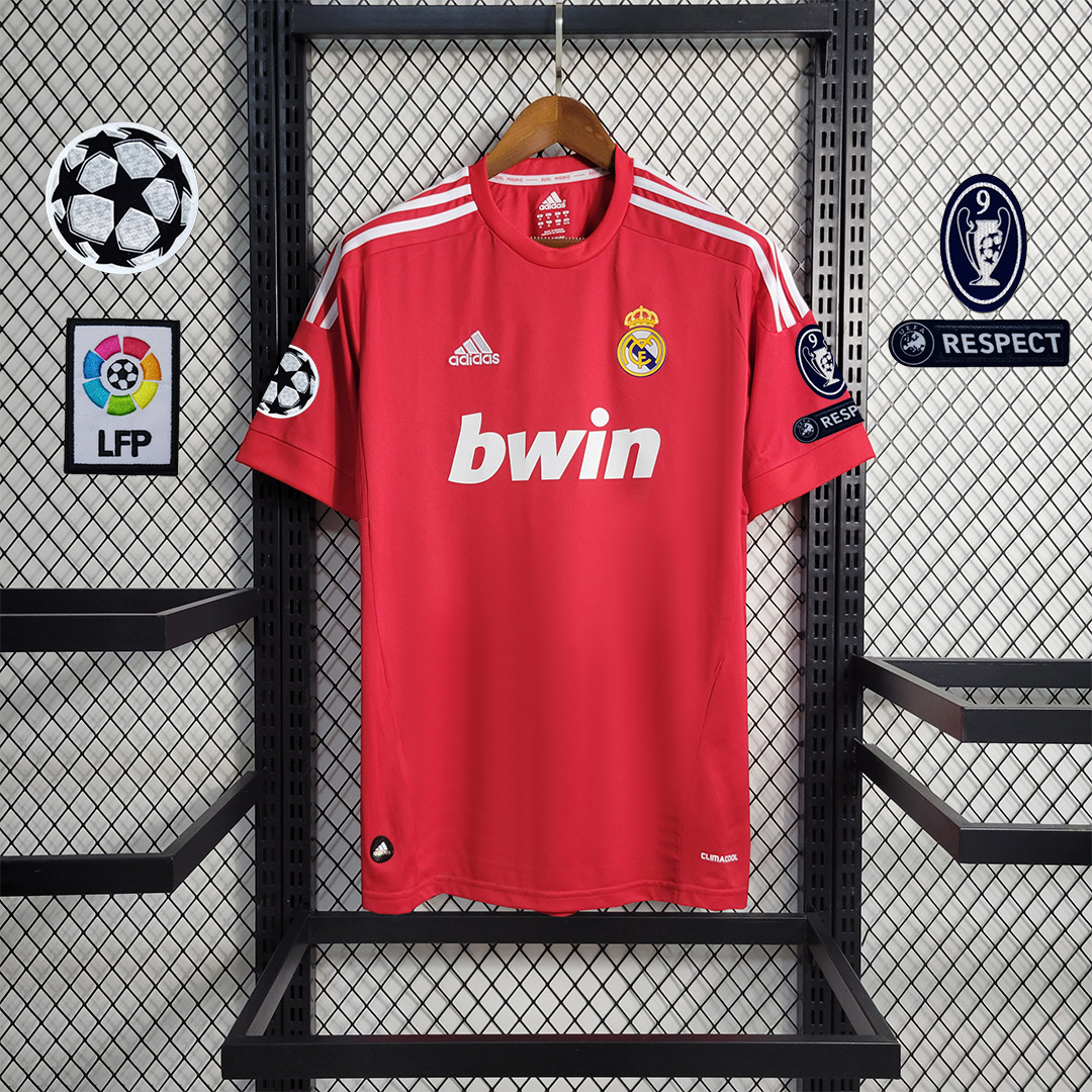 AlphaJersey-Real Madrid Retro 11-12 Third Red Jersey
