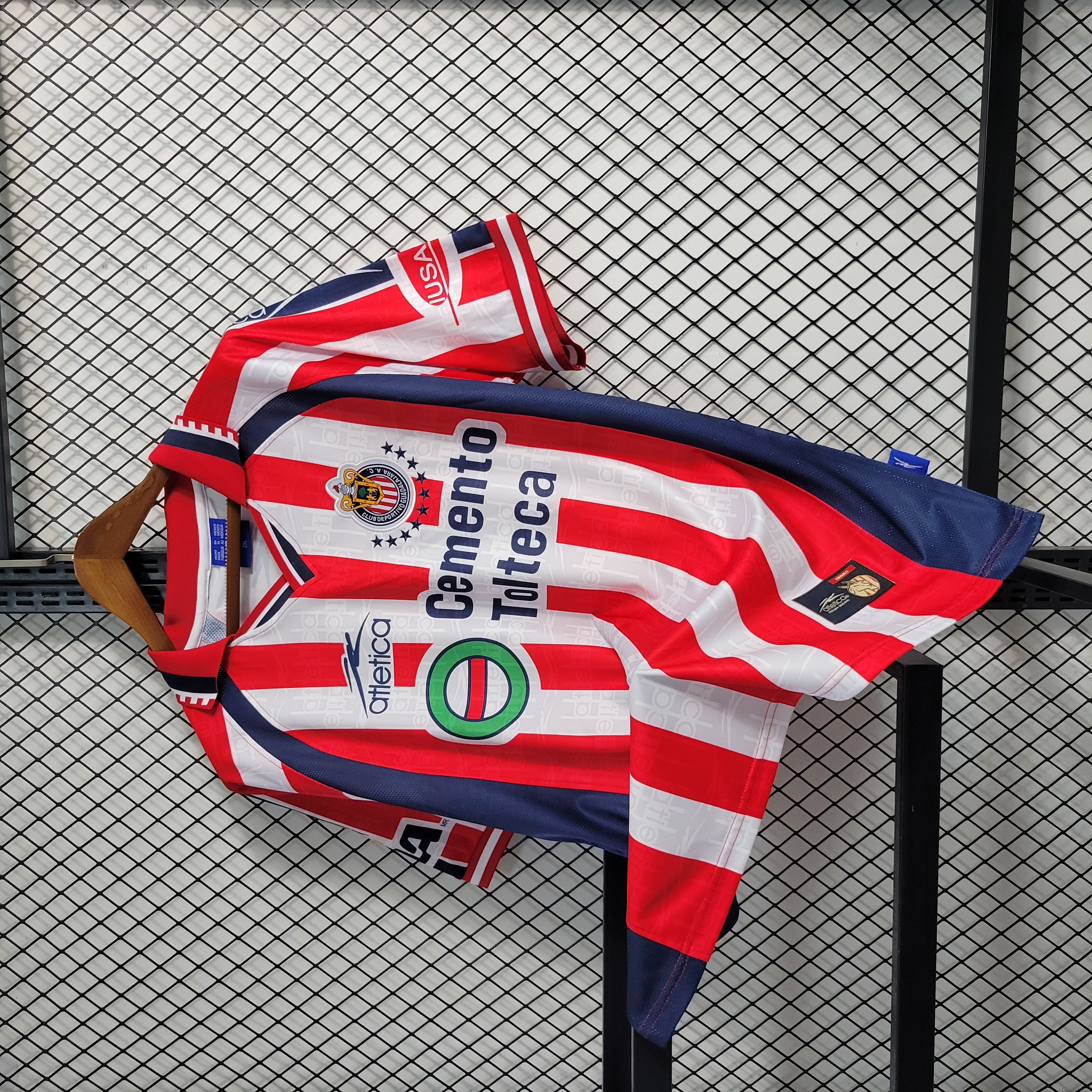 AlphaJersey-Retro Chivas de Guadalajara 99-00 Home Stadium Jersey