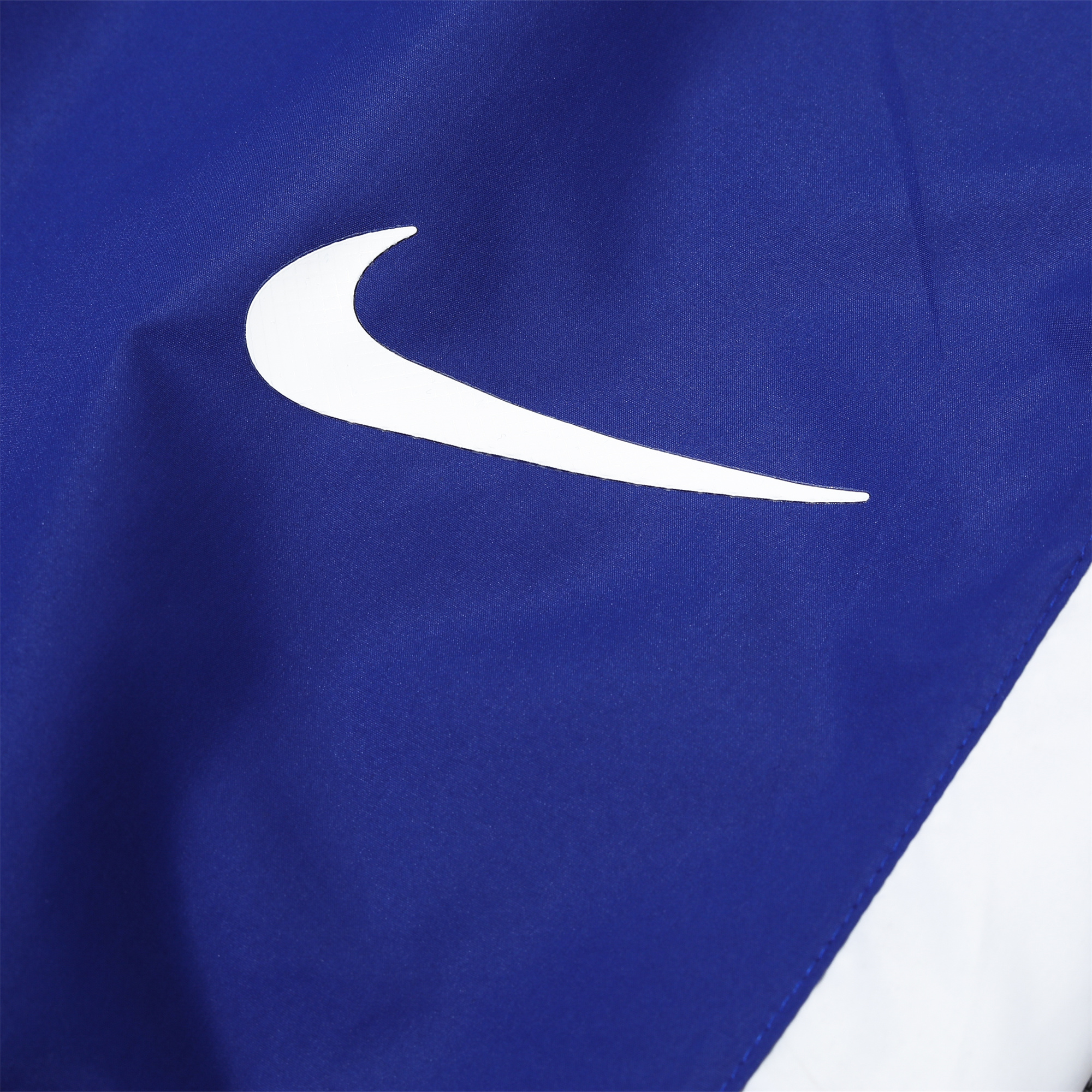AlphaJersey-France 2024 National Team Anthem Blue Hooded Windbreaker - Player Version