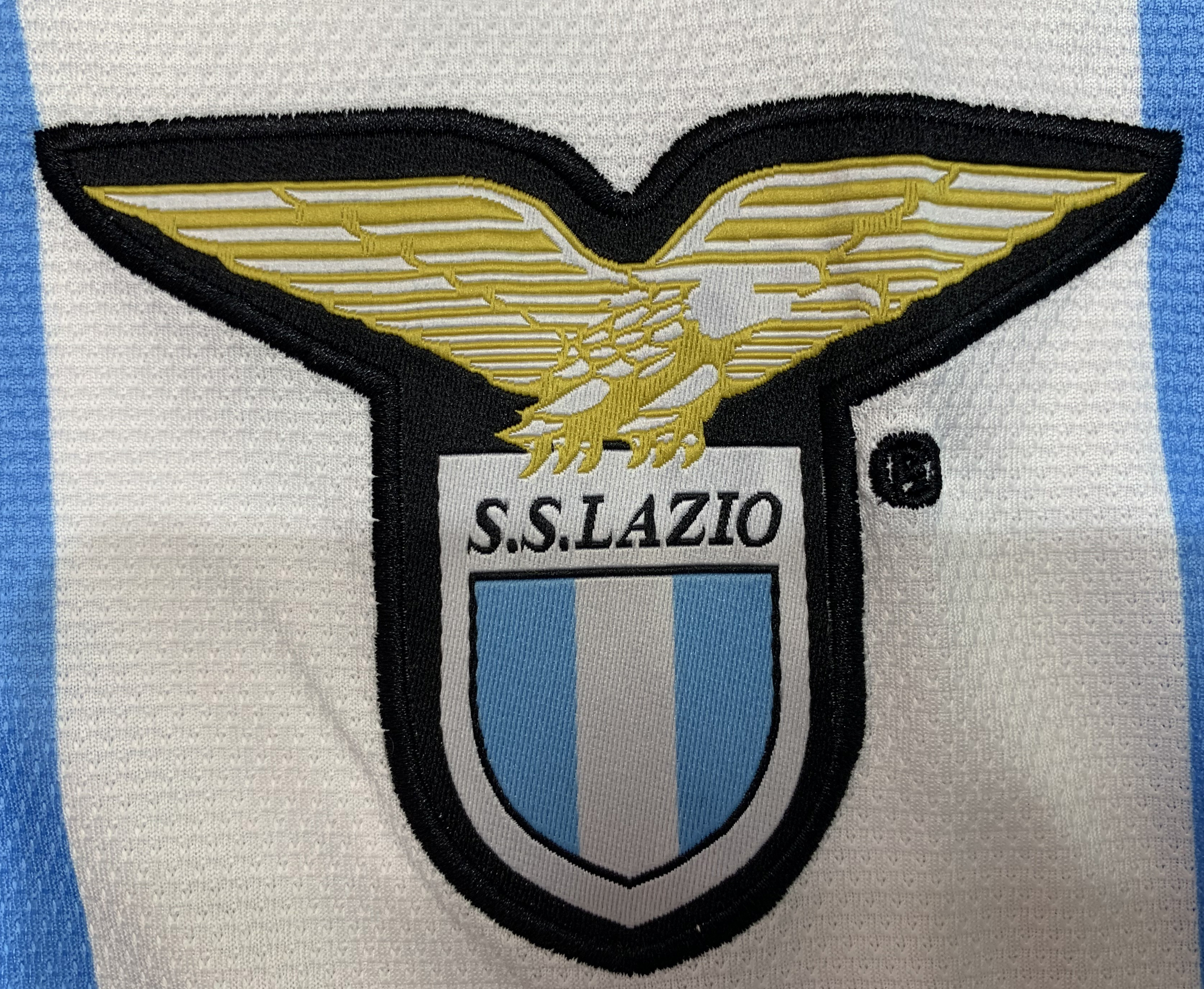 AlphaJersey-Retro Lazio 1999-00 European Home Stadium Jersey