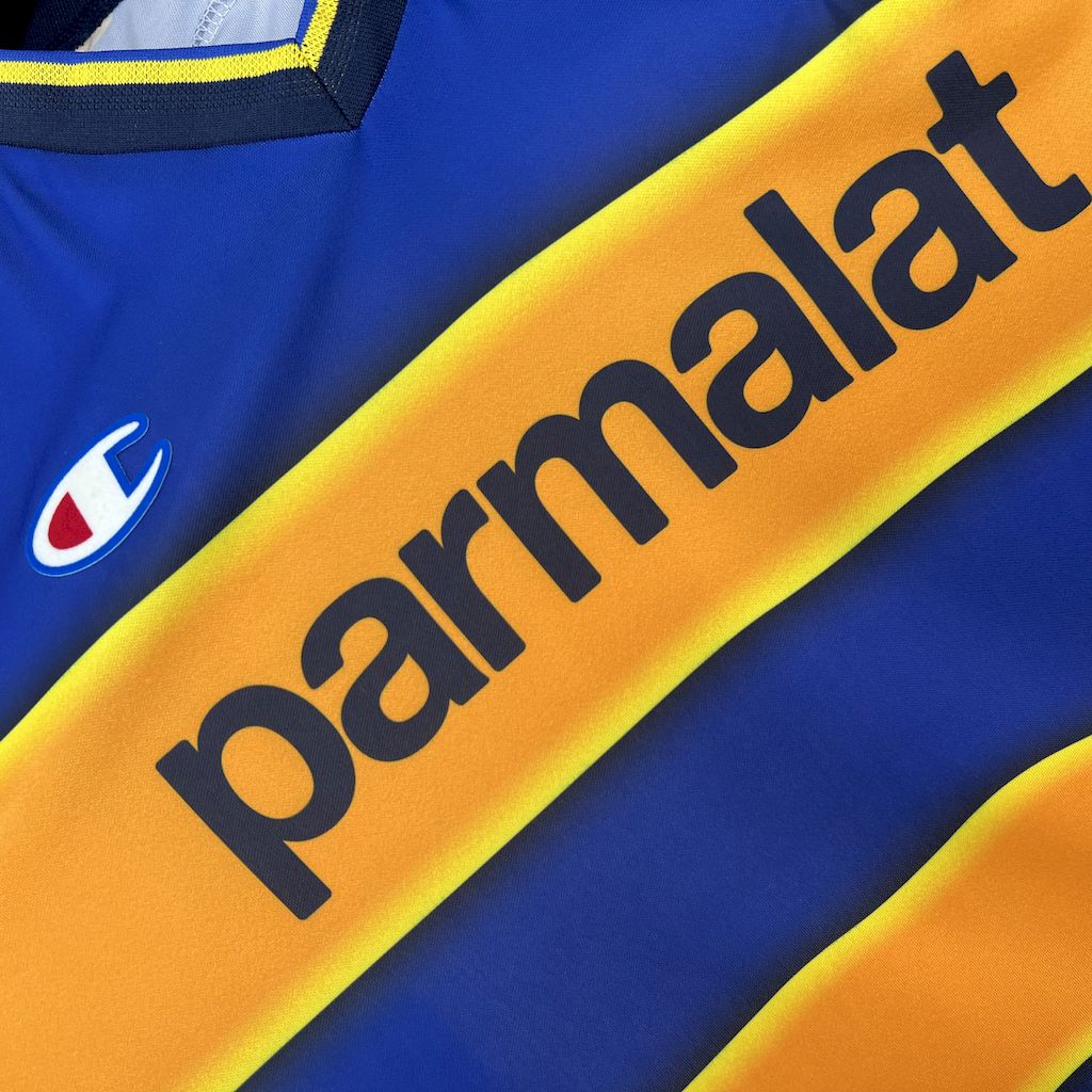 AlphaJersey-Retro Parma 2002-03 Home Jersey - Fans Version