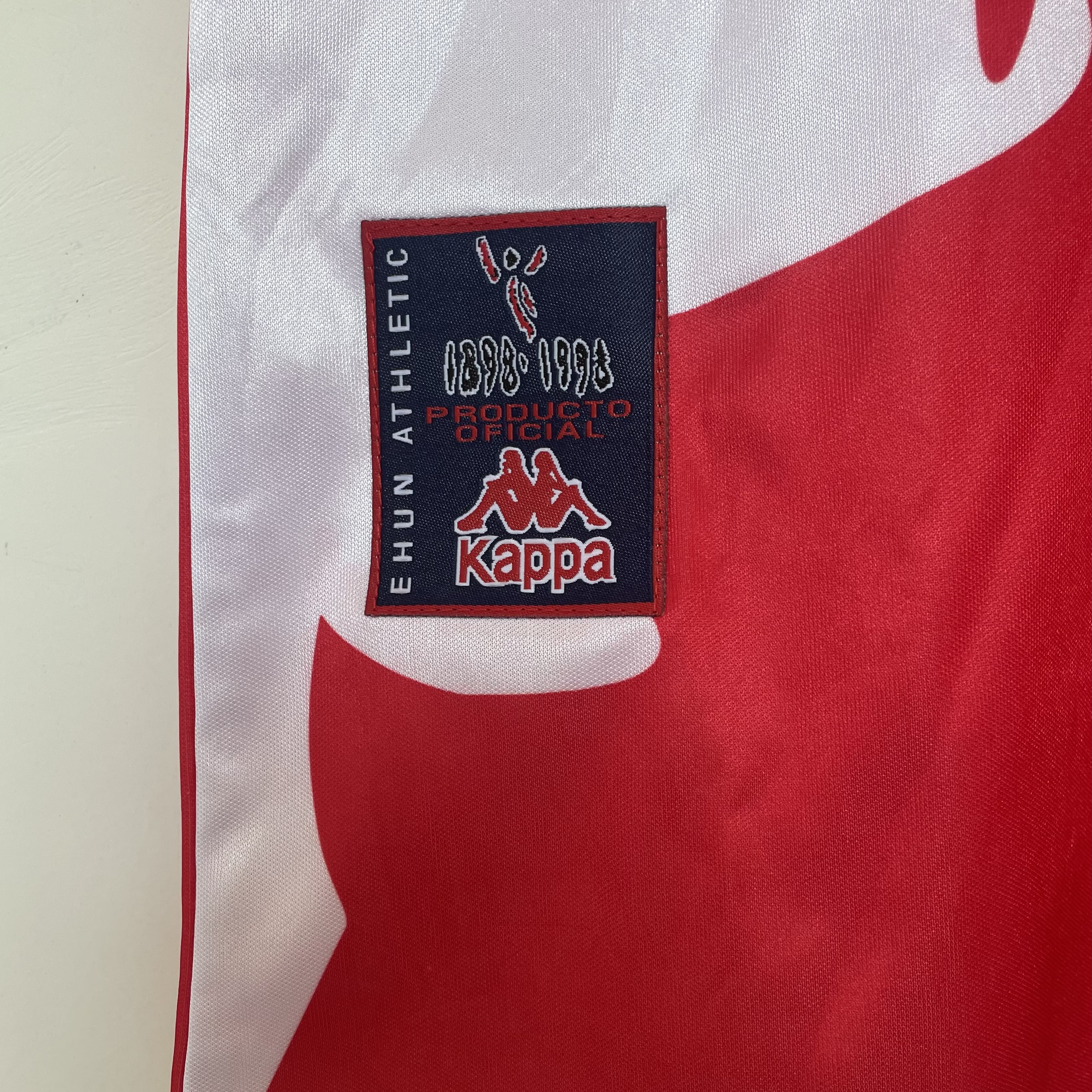 AlphaJersey-Retro Athletic Bilbao 1997-98 Centenary Jersey