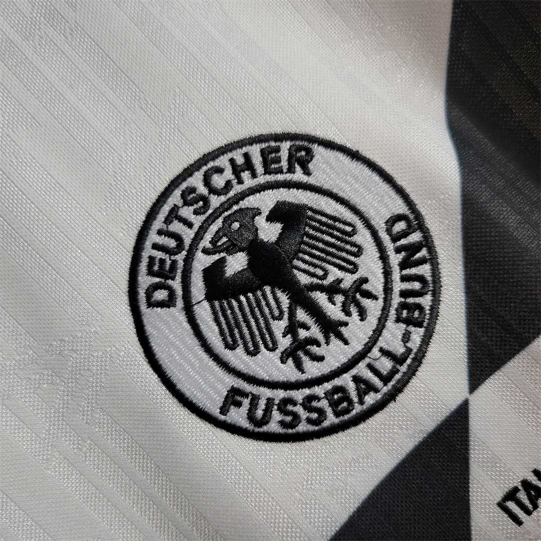 AlphaJersey-Retro Germany 1990 Home Stadium Jersey