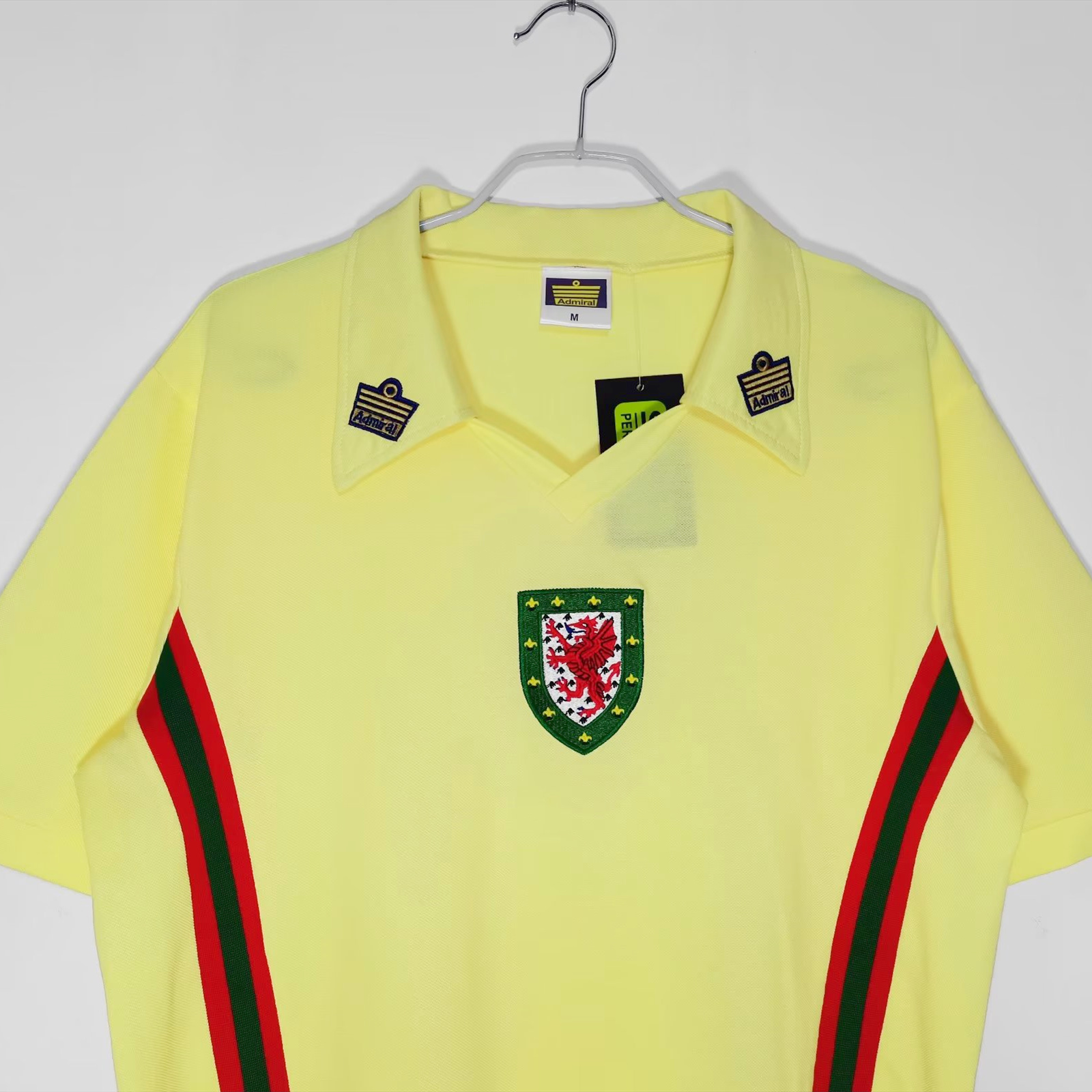 AlphaJersey-Retro Wales 1976 Away Stadium Jersey