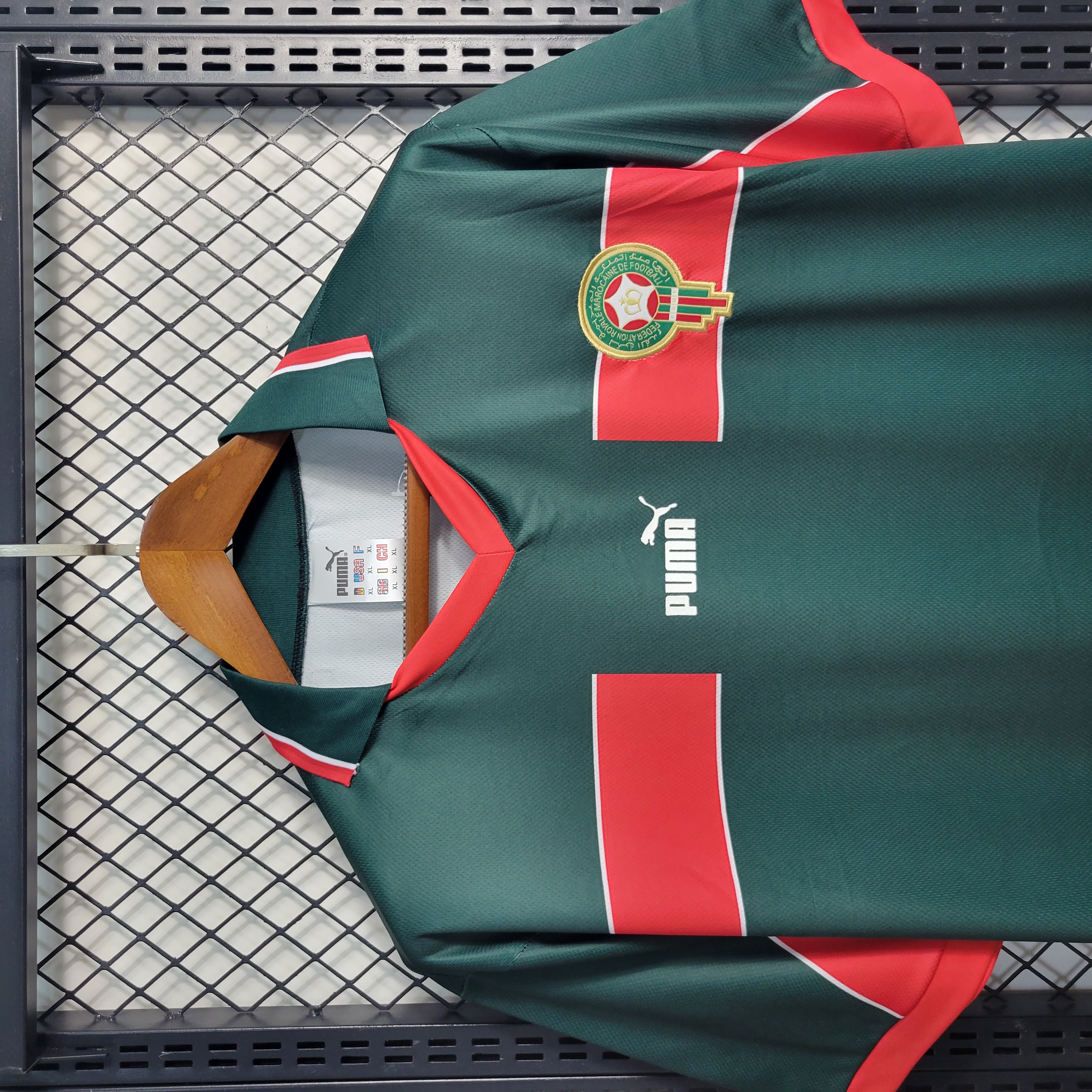 AlphaJersey-Retro Morocco 1998 Home Stadium Jersey