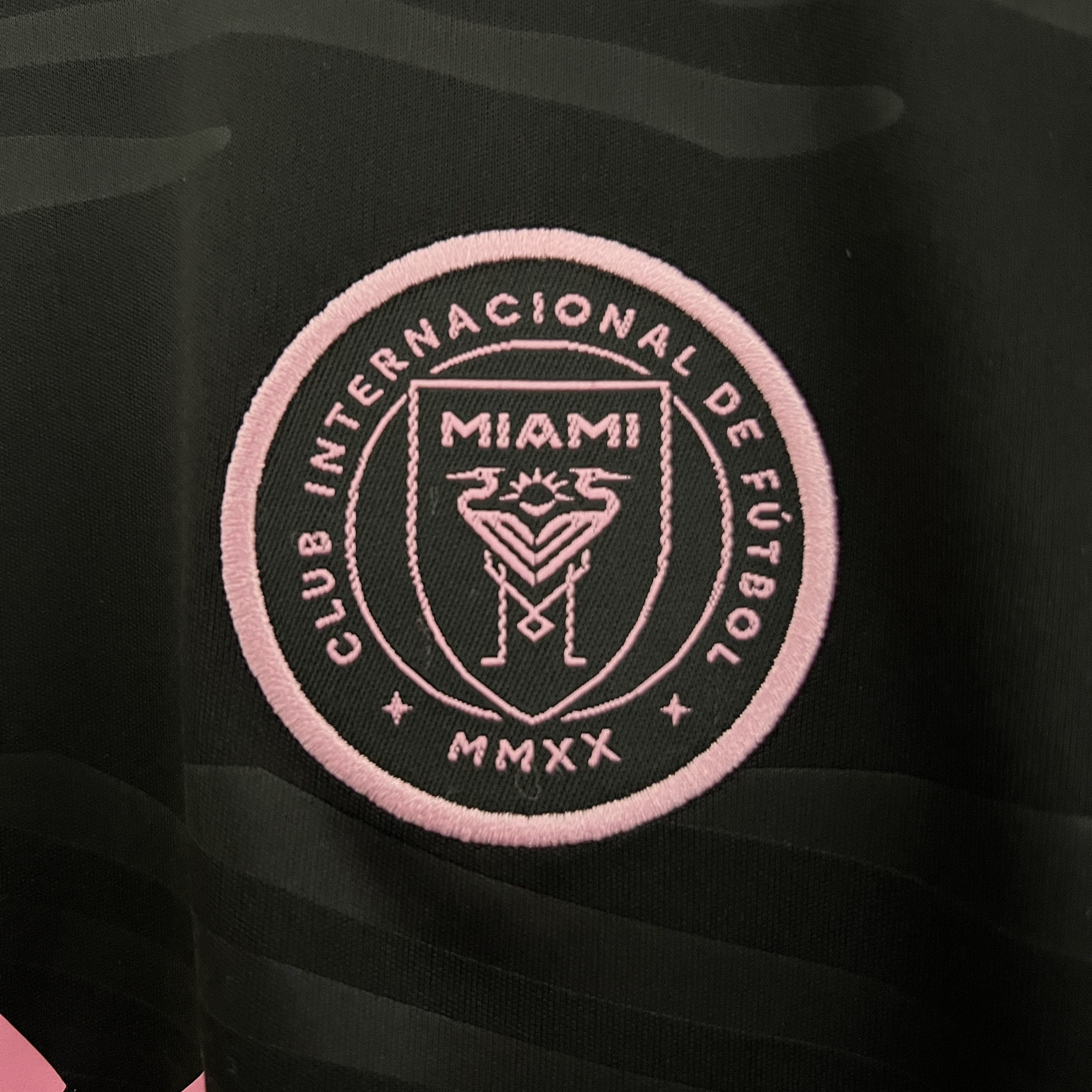 AlphaJersey-Inter Miami 2024 Away Stadium Kids Kit