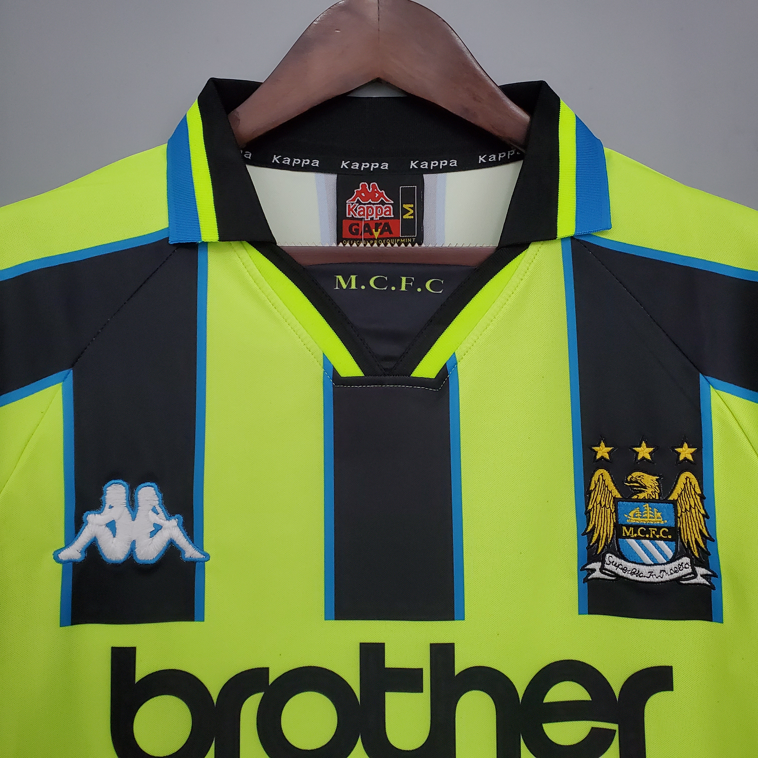 AlphaJersey-Retro Manchester City 1998-99 Away Stadium Jersey