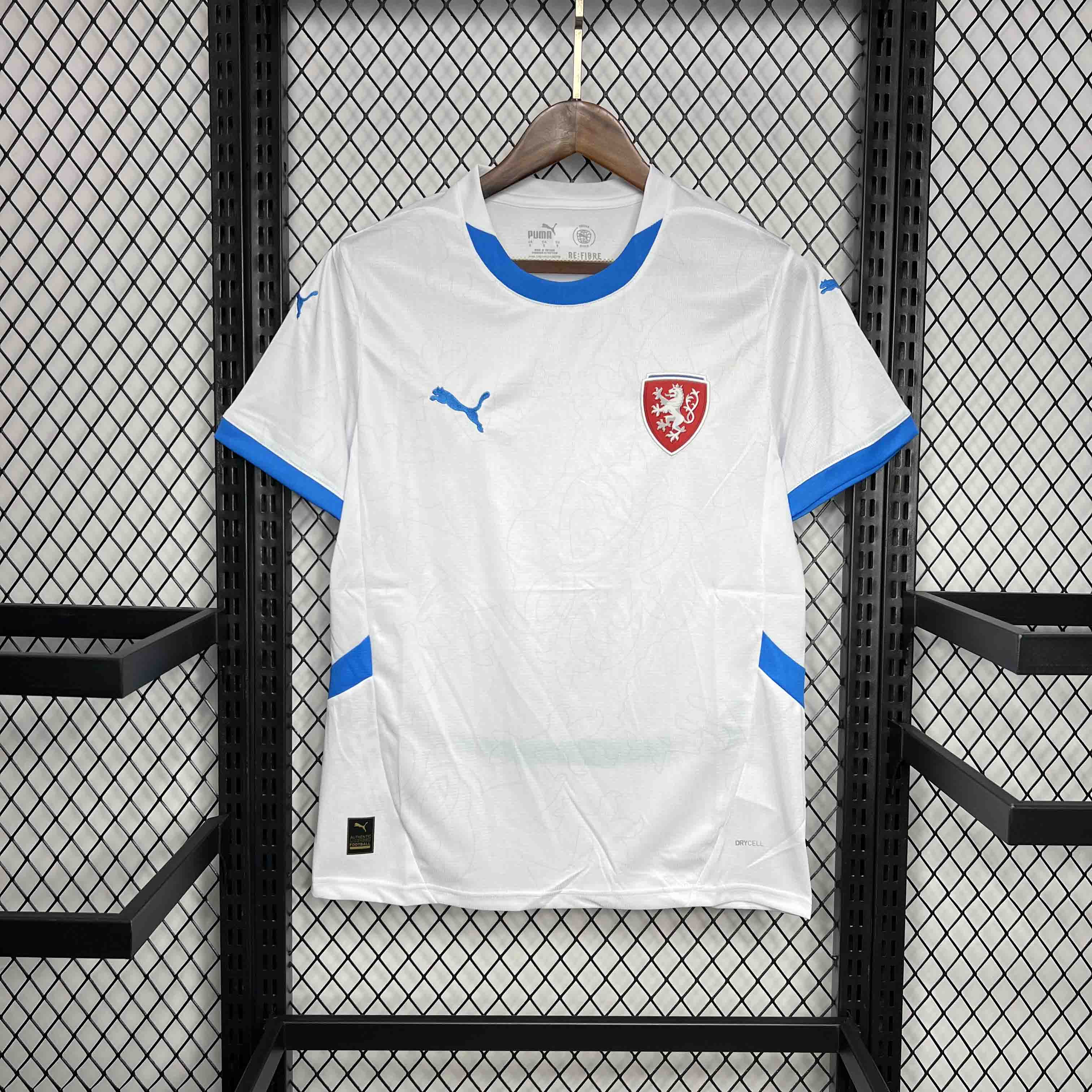 AlphaJersey-Czech Republic 2024 Away Jersey - Fans Version