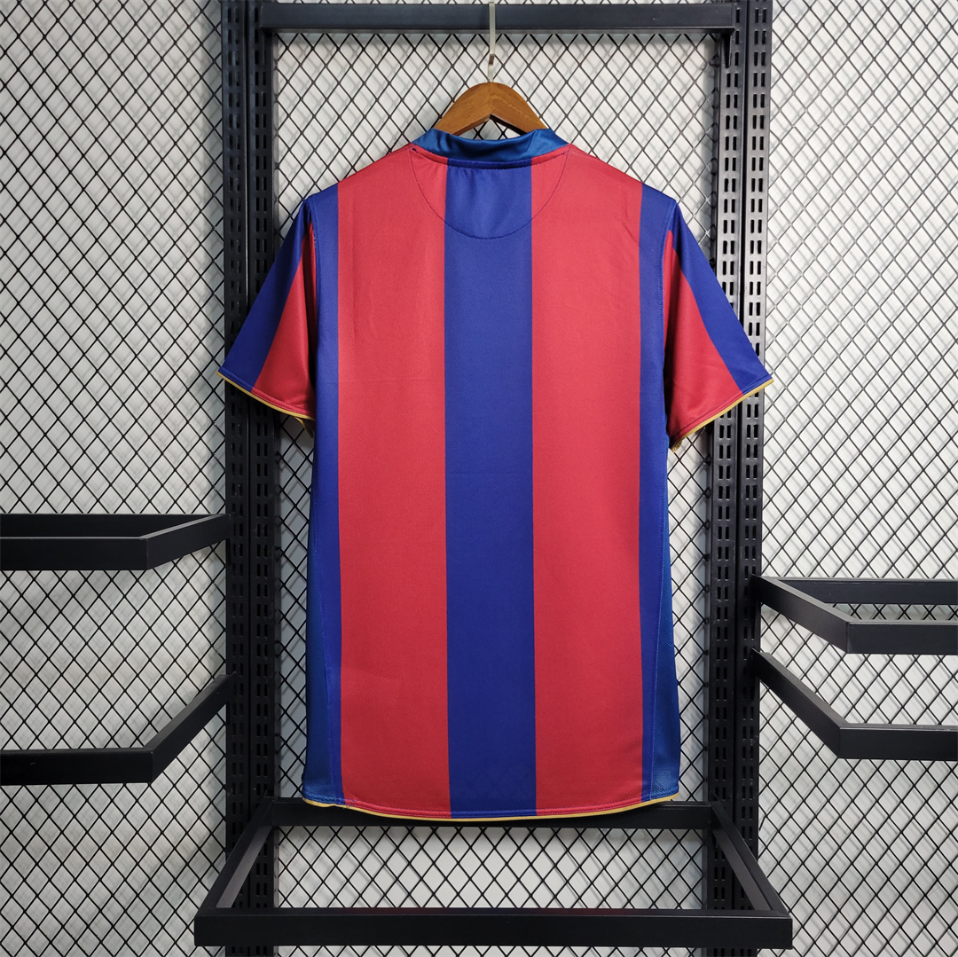 AlphaJersey-Retro Barcelona 07-08 Home Stadium Jersey