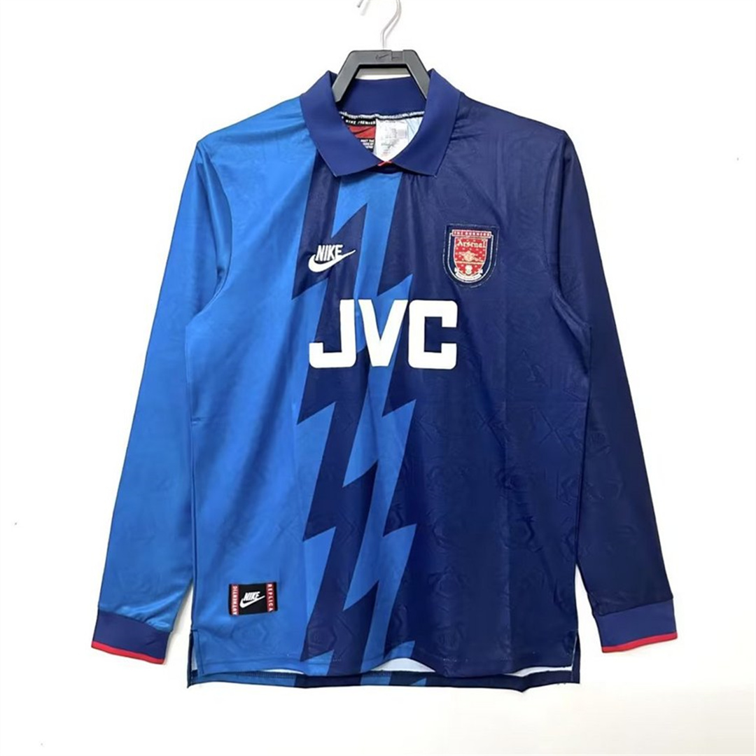 AlphaJersey-Retro Arsenal 95-96 Away Long Sleeve Jersey
