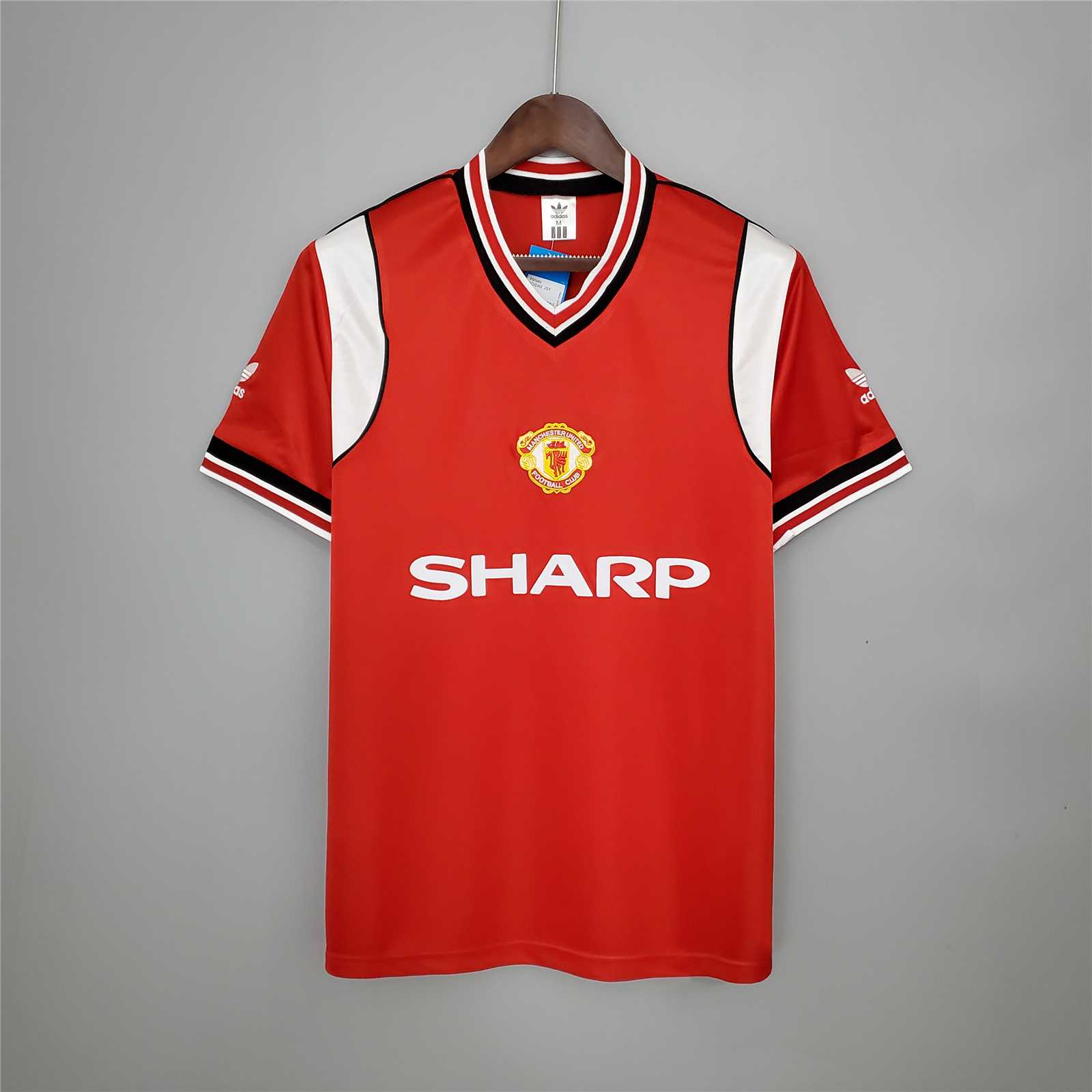 AlphaJersey-Retro Manchester United 85-86 Home Stadium Jersey