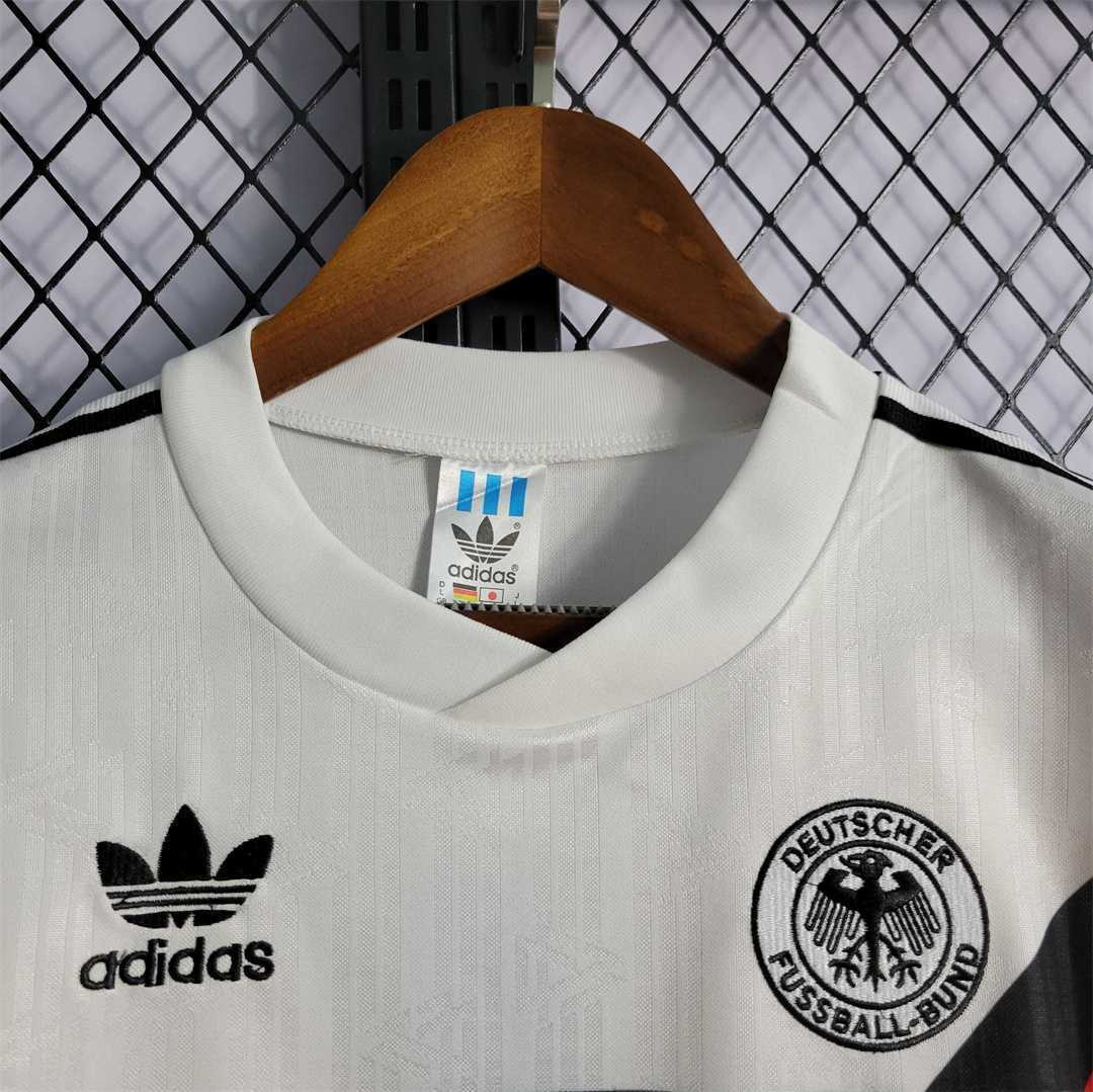 AlphaJersey-Retro Germany 1990 Home Stadium Jersey