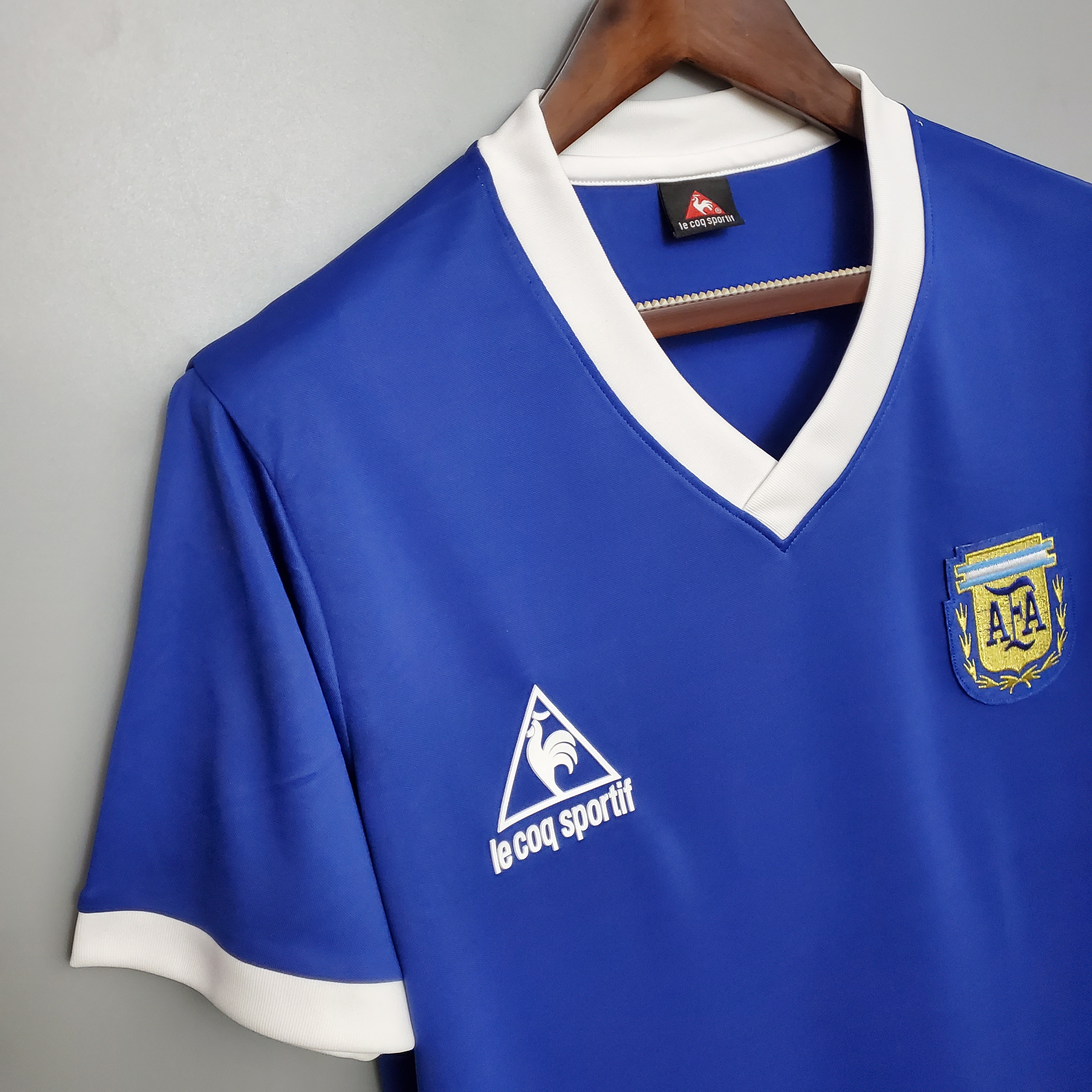 AlphaJersey-Retro Argentina 1986 Away Stadium Jersey