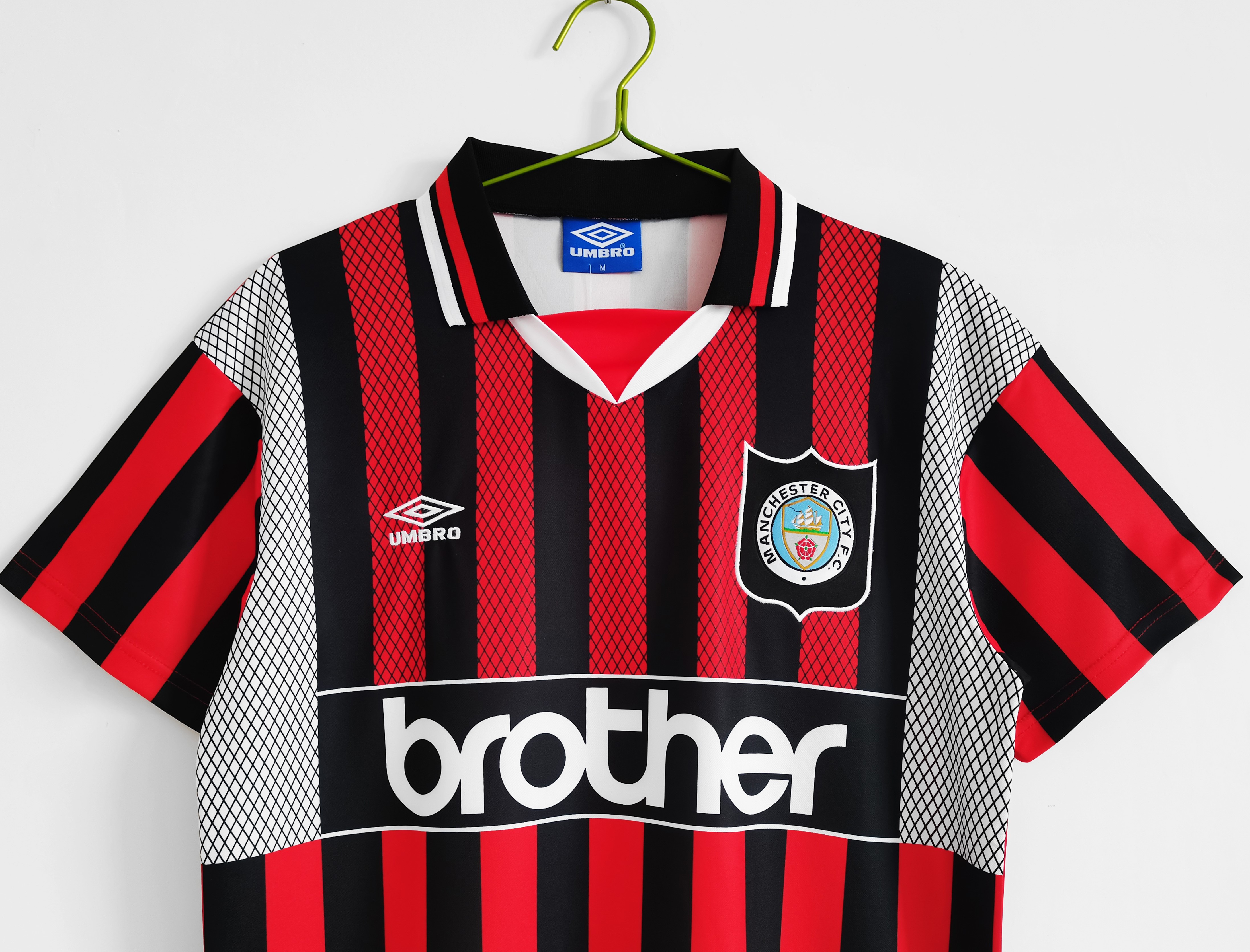 AlphaJersey-Retro Manchester City 1994-96 Away Stadium Jersey