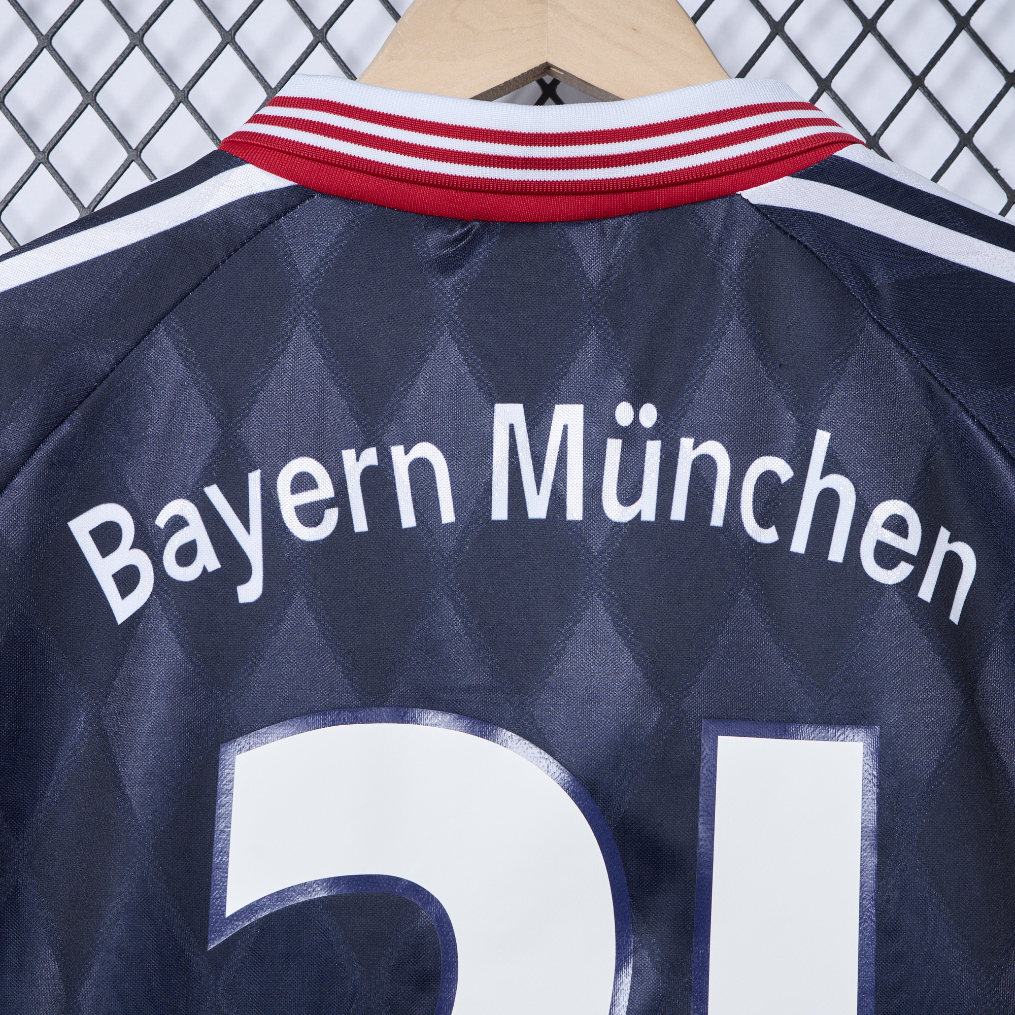 AlphaJersey-Retro Bayern Munich 1997-99 Home Stadium Jersey