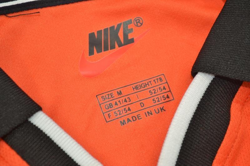 AlphaJersey-Retro Netherlands 1998 Home Stadium Jersey