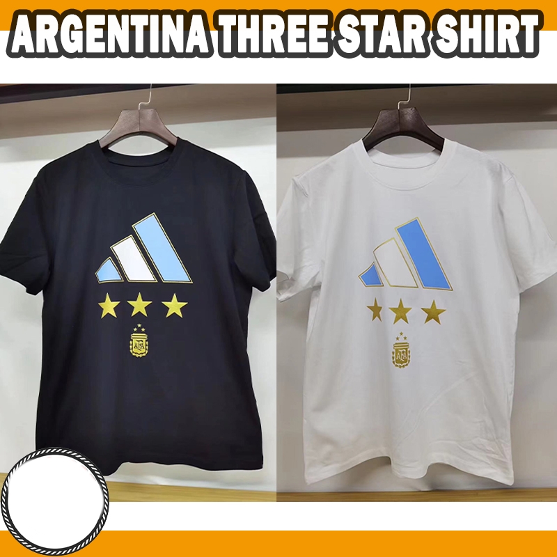 AlphaJersey-Three Star Argentina Champion Shirt 2022 World Cup