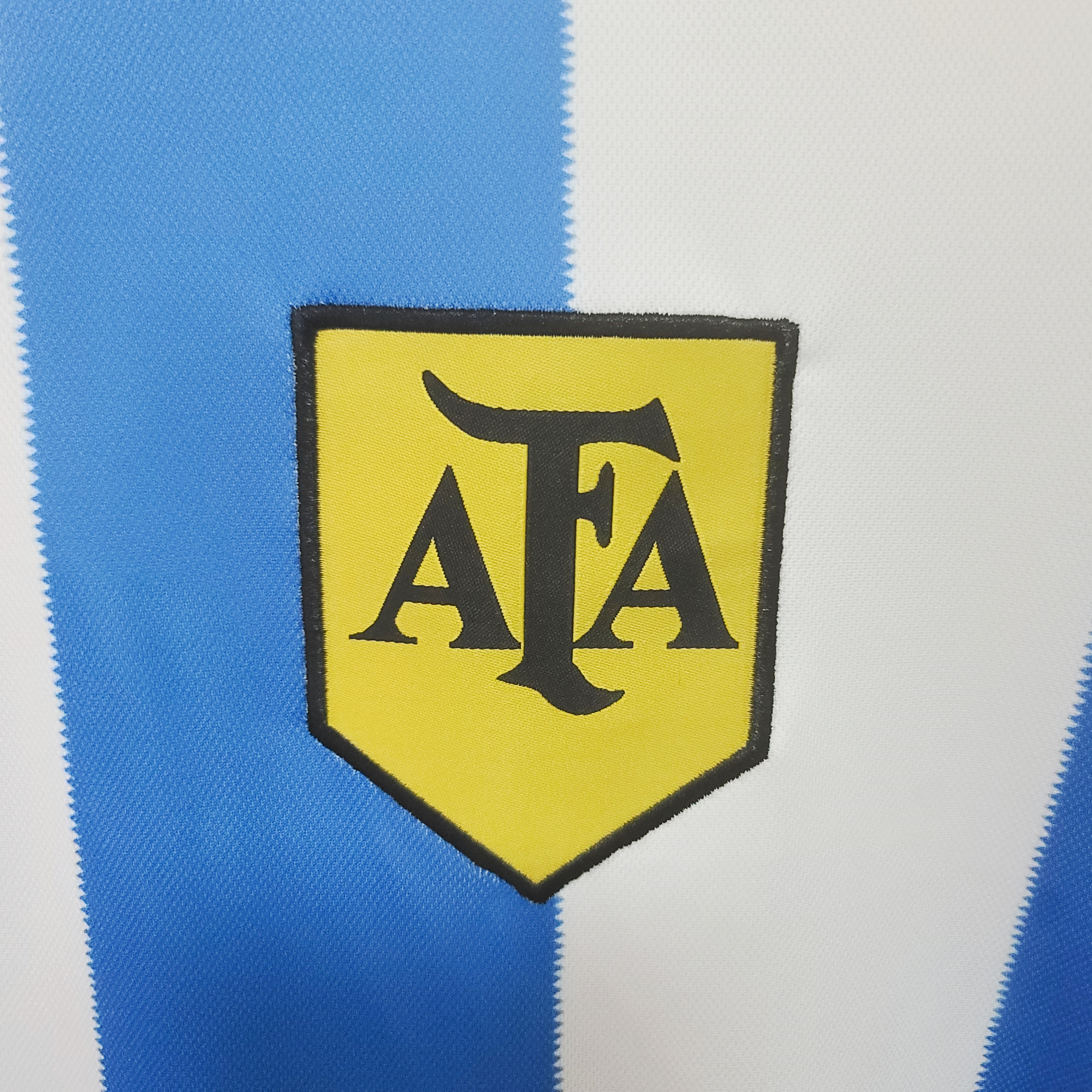 AlphaJersey-Retro Argentina 1978 Home Stadium Long Sleeve Jersey