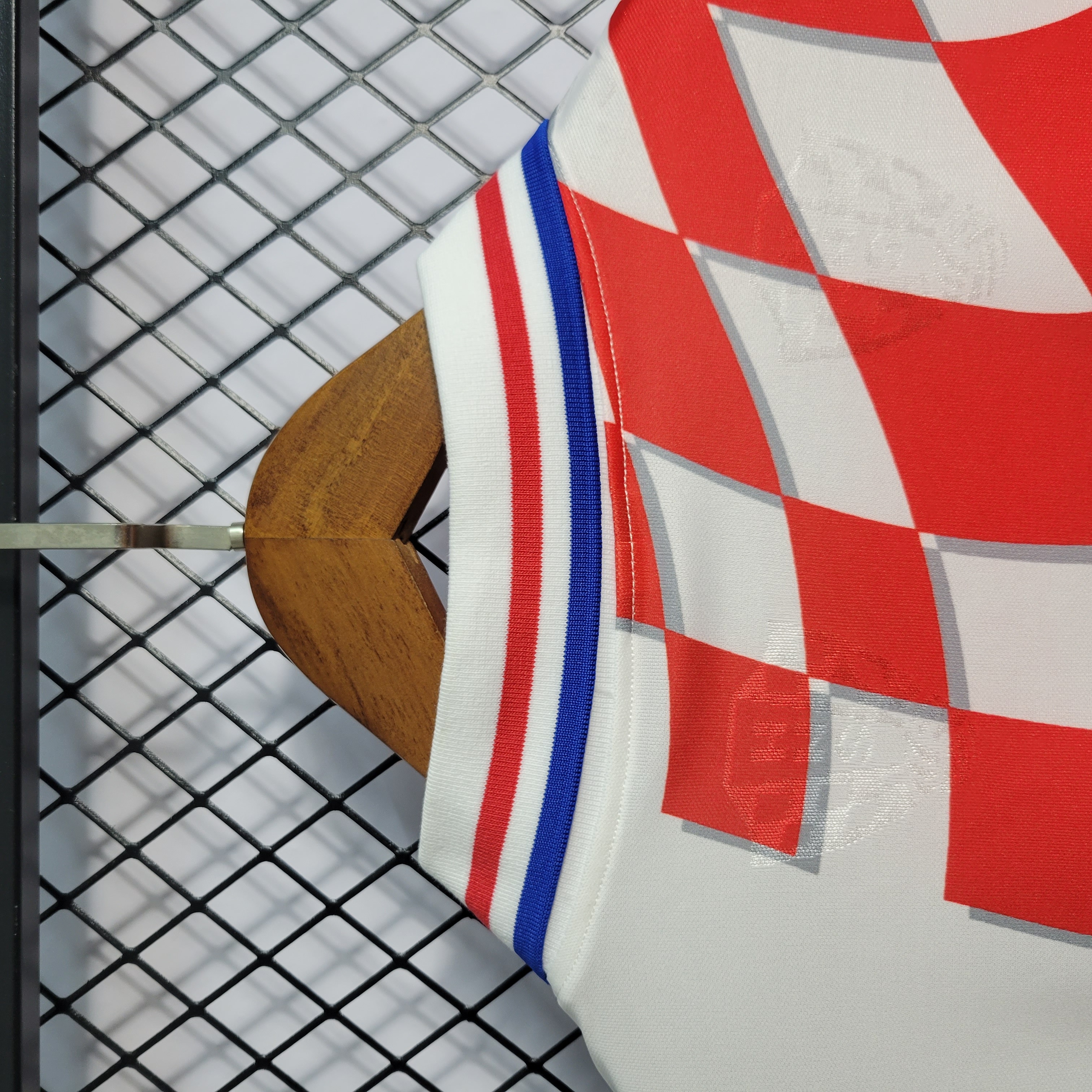 AlphaJersey-Retro Croatia 1998 Home Stadium Jersey