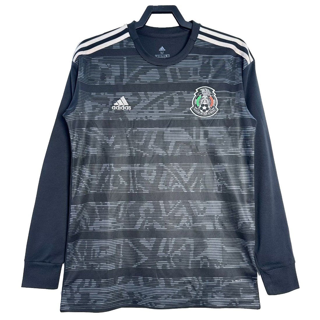 AlphaJersey-Retro Mexico 2019 Gold Cup Home Long Sleeves Jersey
