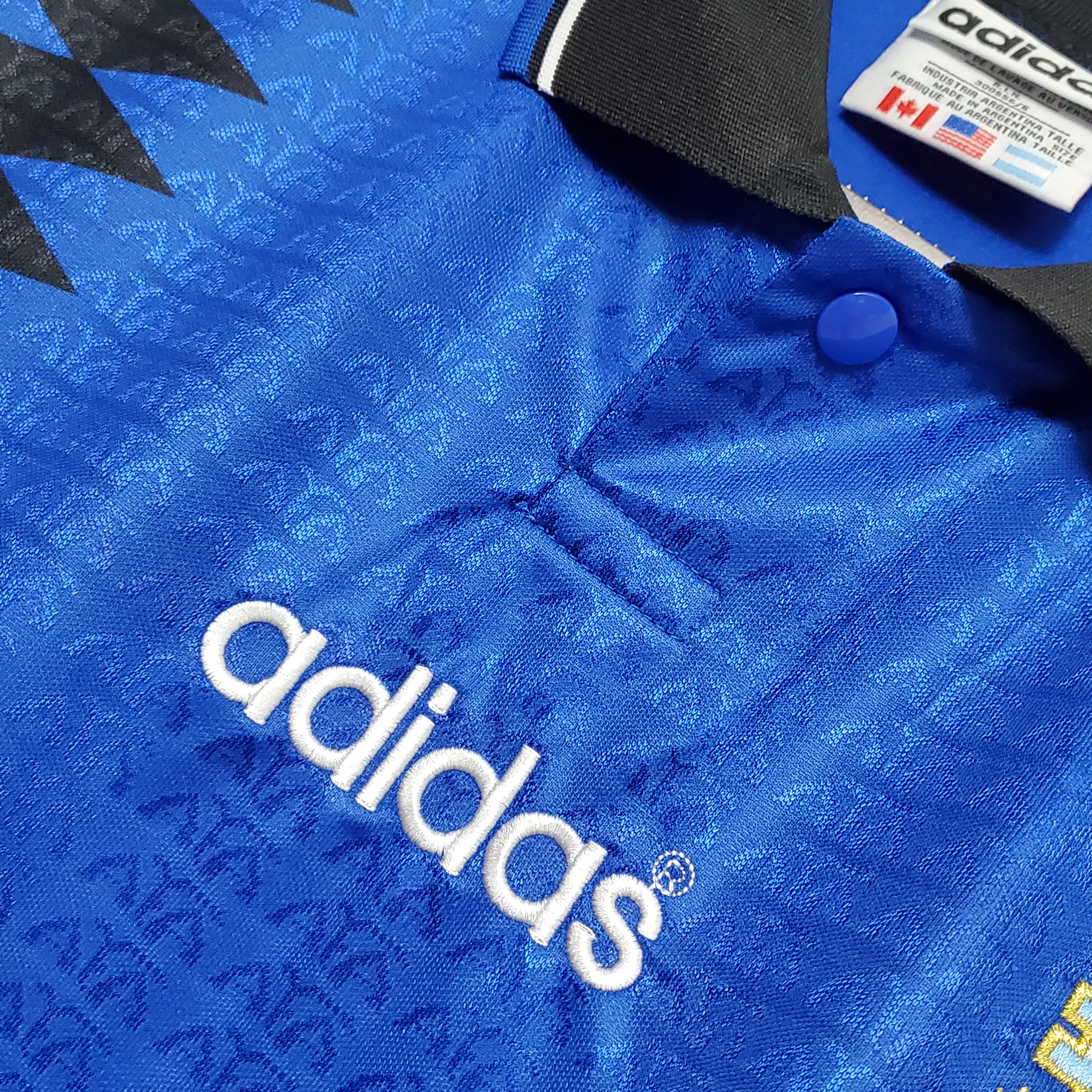 AlphaJersey-Retro Argentina 1994 Away Stadium Jersey