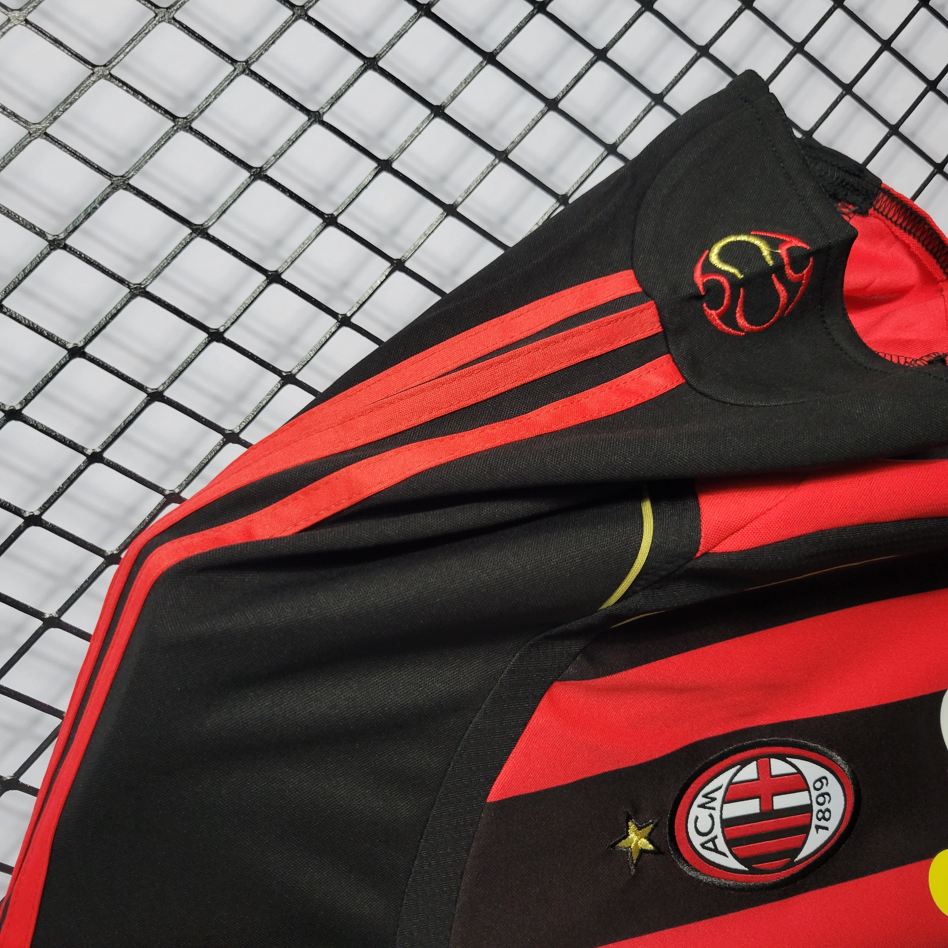 AlphaJersey-Retro AC Milan 06-07 Home Stadium Jersey