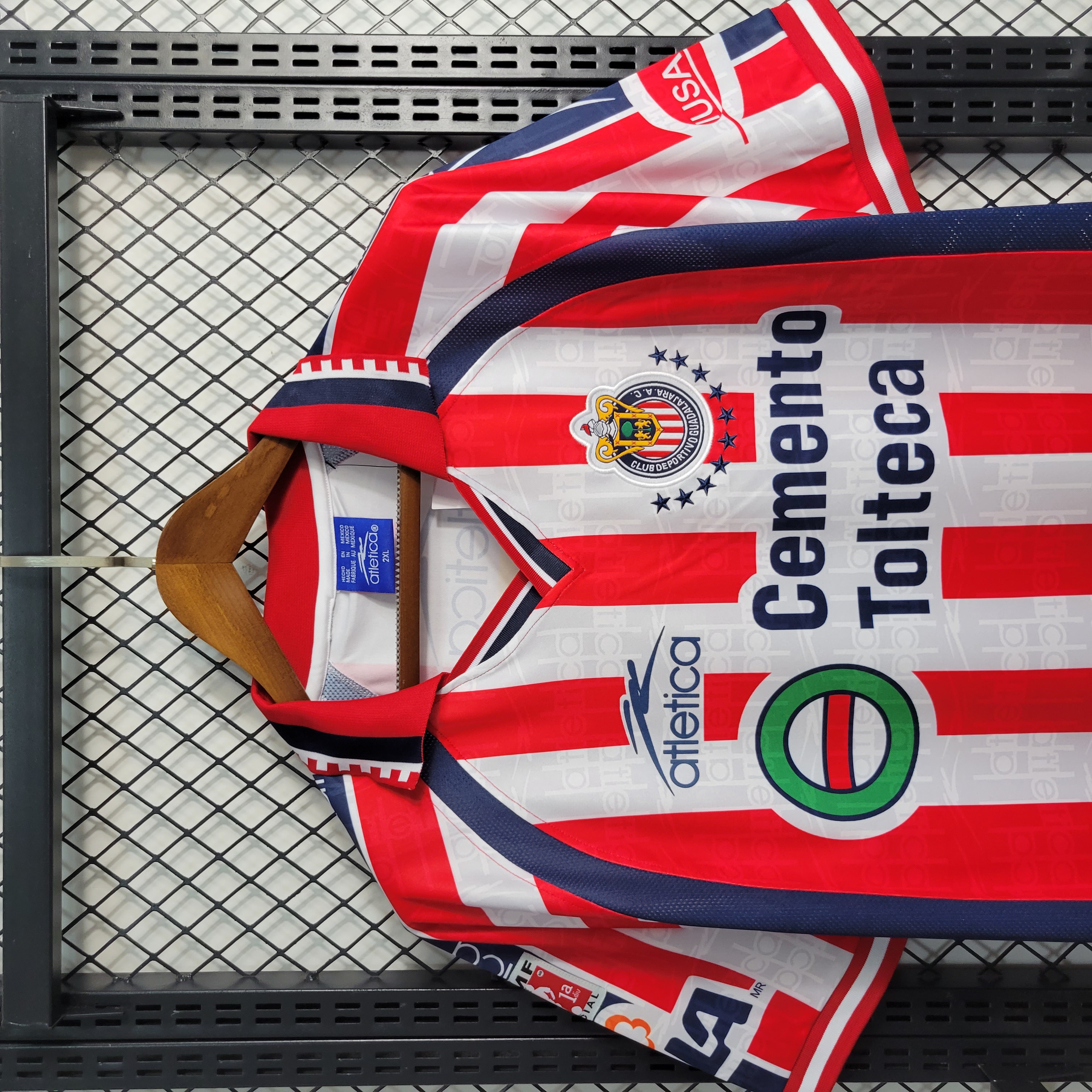 AlphaJersey-Retro Chivas de Guadalajara 99-00 Home Stadium Jersey