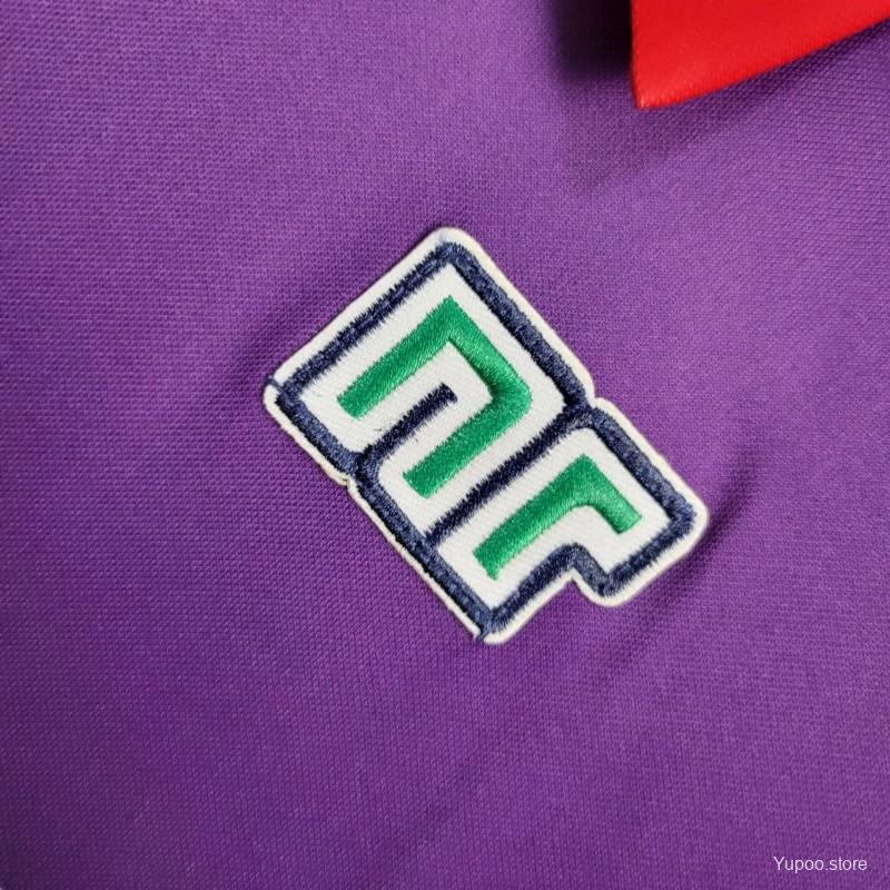 AlphaJersey-Retro Fiorentina 1984-85 Home Stadium Jersey