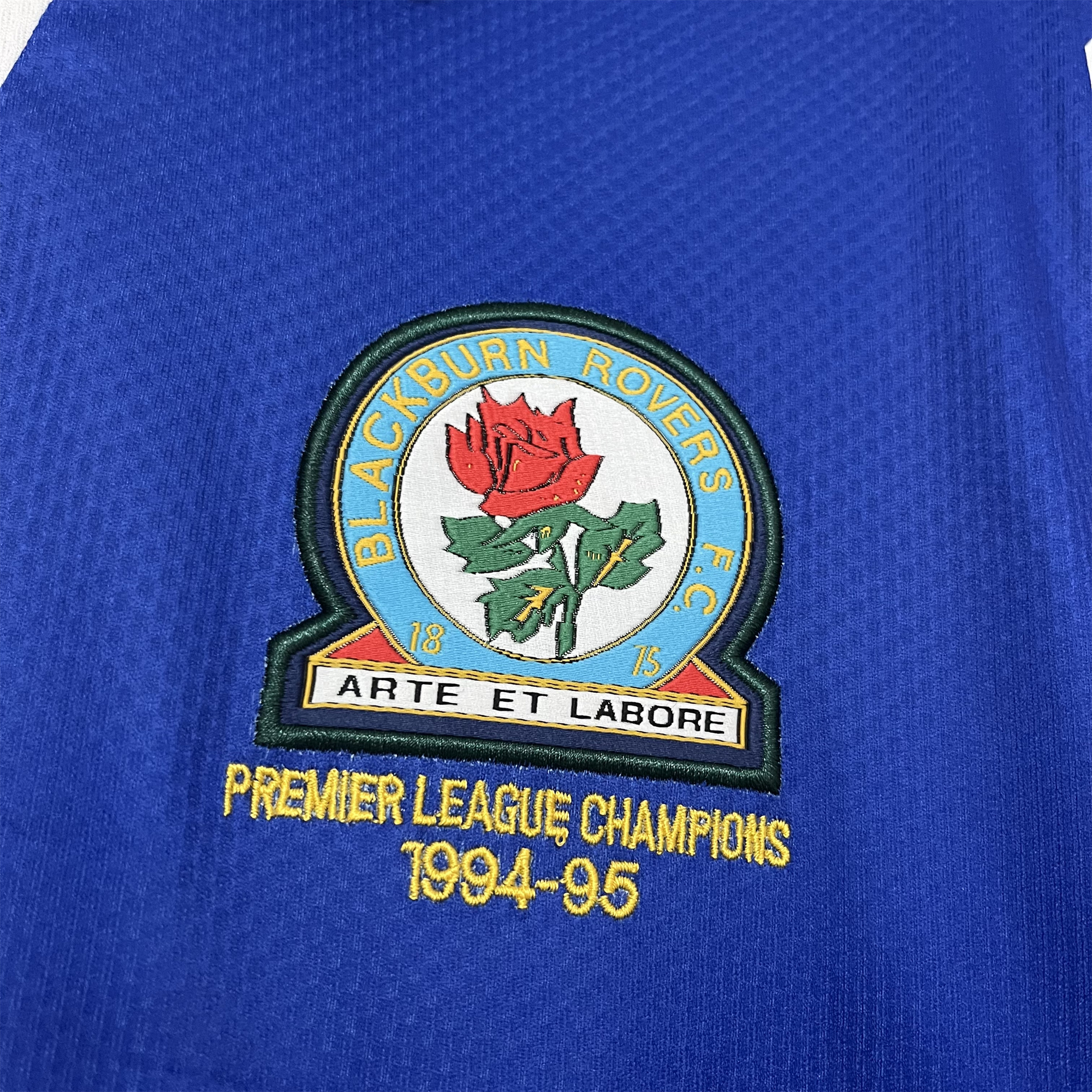 AlphaJersey-Retro Blackburn Rovers 1994-95 Home Stadium Jersey