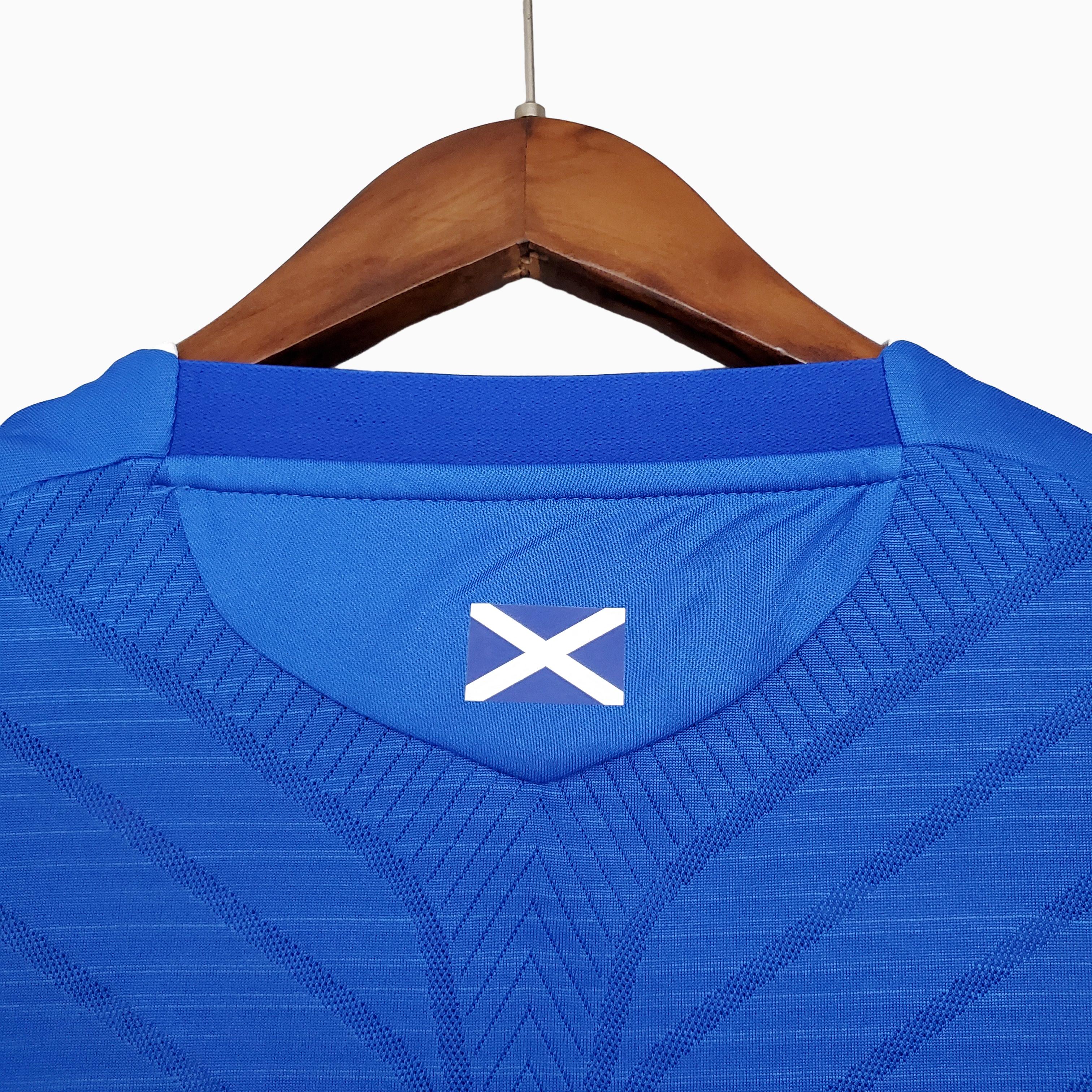 AlphaJersey-Retro Glasgow Rangers 08-09 Home Stadium Jersey