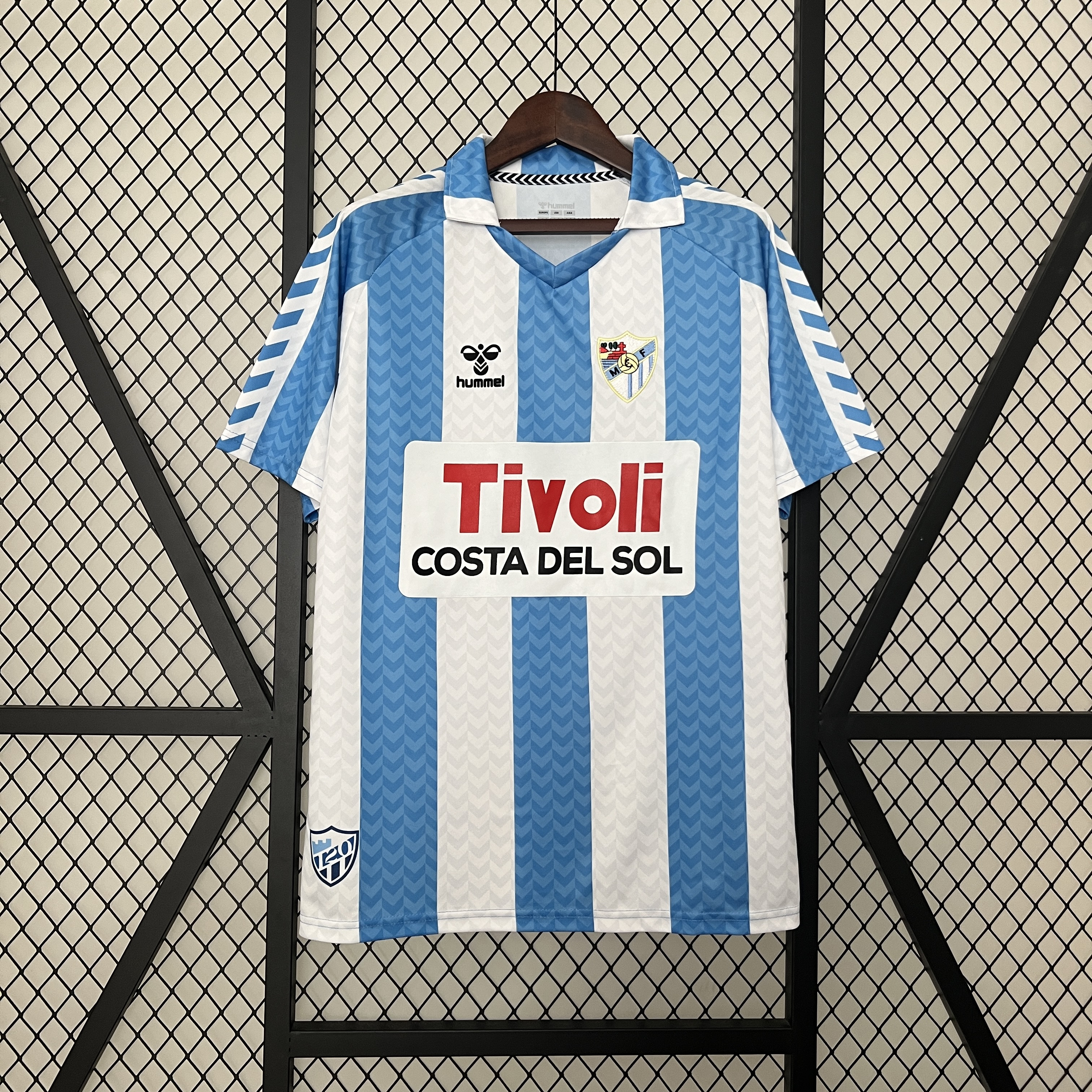 AlphaJersey-Retro Málaga 120th Anniversary Jersey - Fans Version