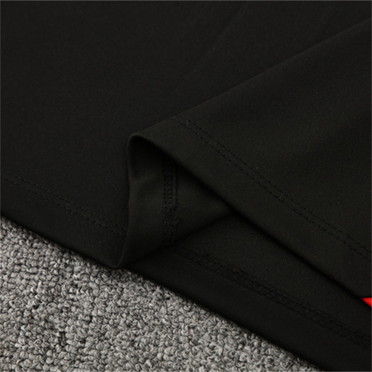 AlphaJersey-Portugal 25-26 Kids Long Sleeve Training Set - Black Top & Black Pants