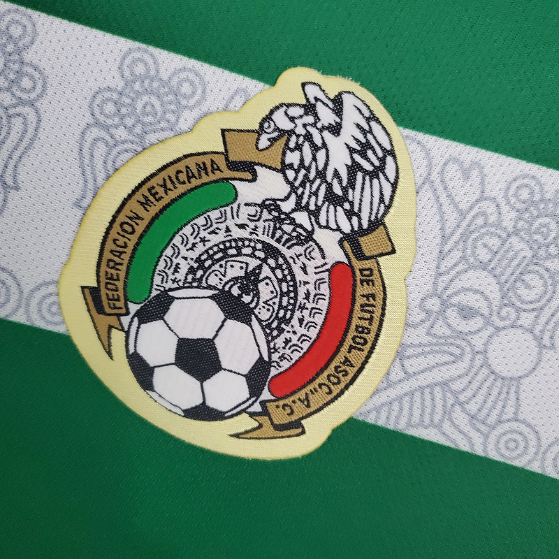 AlphaJersey-Retro Mexico 2006 Home Stadium Jersey