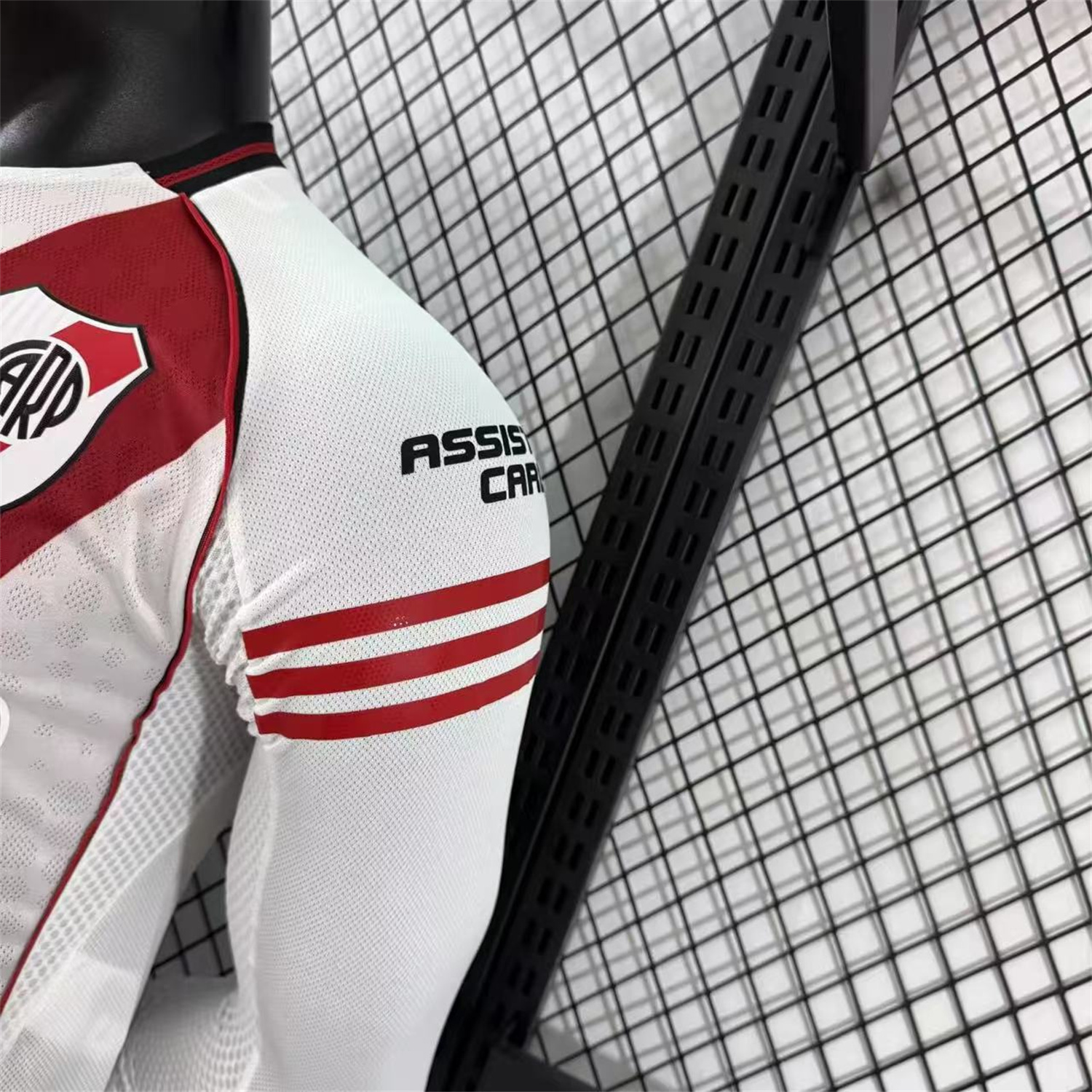 AlphaJersey-River Plate 25-26 Home Long Sleeves Jersey with New Sponsors - Player Version