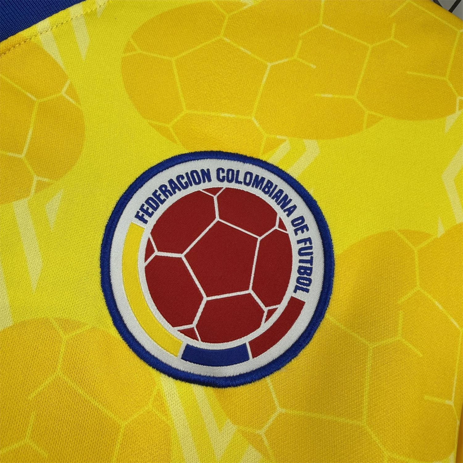 AlphaJersey-Retro Colombia 1994 Home Long Sleeves Jersey