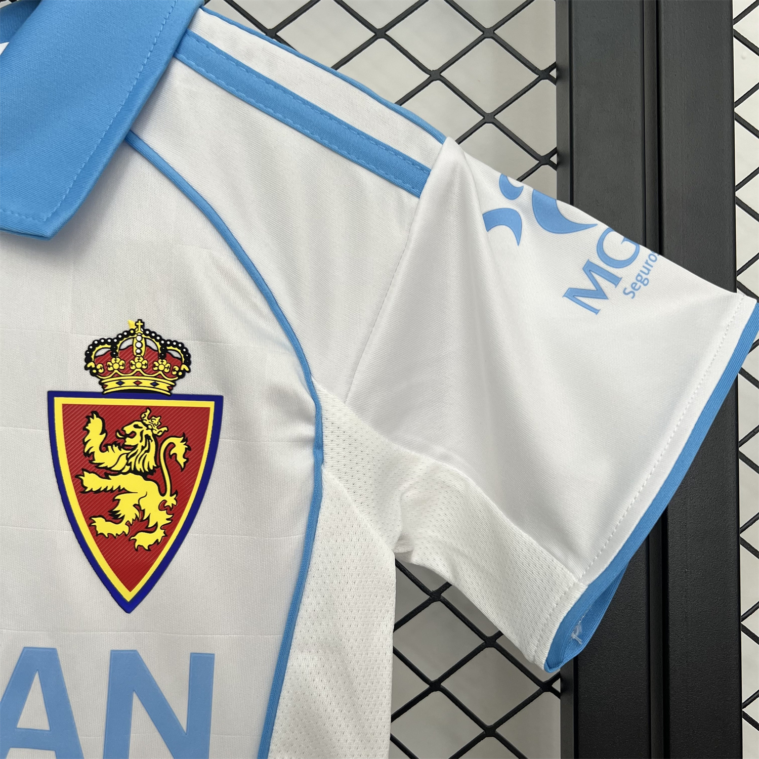 AlphaJersey-Real Zaragoza 25-26 Home Kids Kit