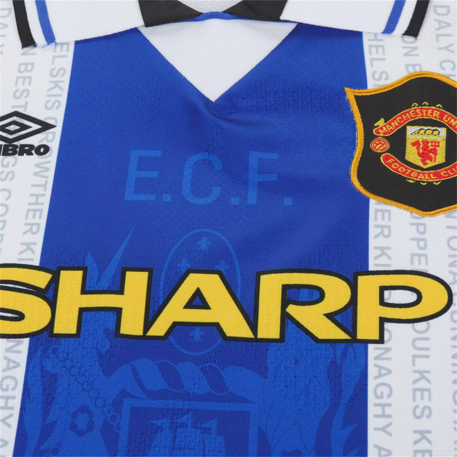 AlphaJersey-Retro Manchester United 94-96 Away Kids Kit