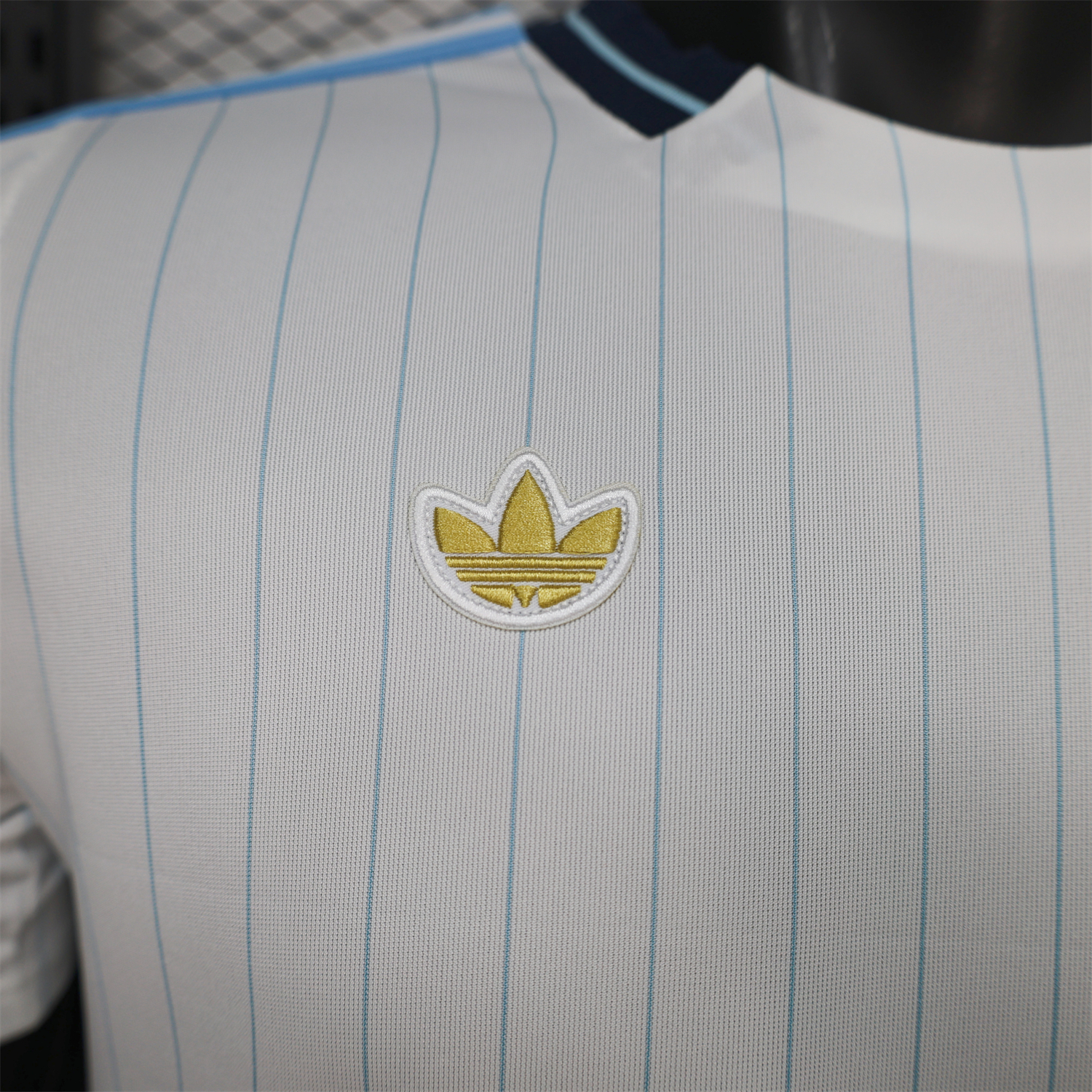 AlphaJersey-Argentina 2026 Terrace Icon Retro Casual Style White Jersey - Player Version