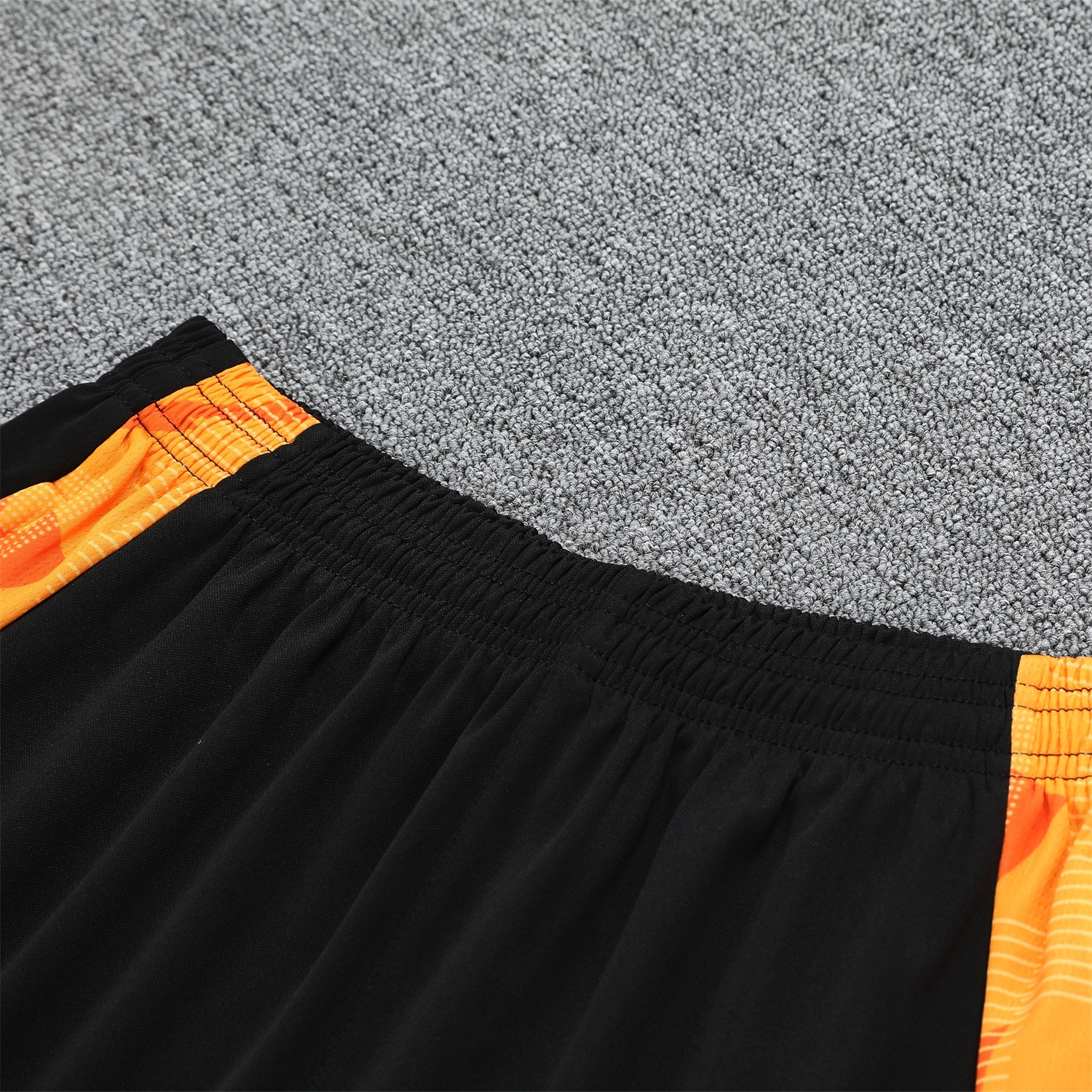 AlphaJersey-Atletico Mineiro 25-26 Short-Sleeve Kids Training Set - Black Top With Black Shorts