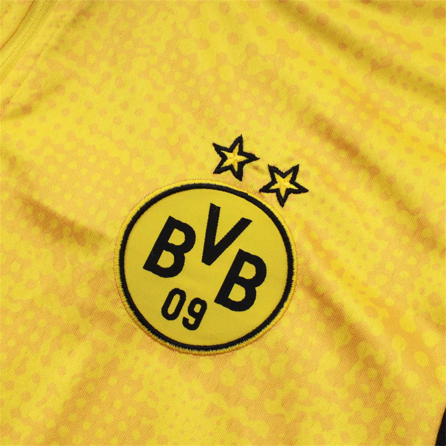AlphaJersey-Dortmund 25-26 Jacket Training Tracksuit - Yellow top & Black Pants