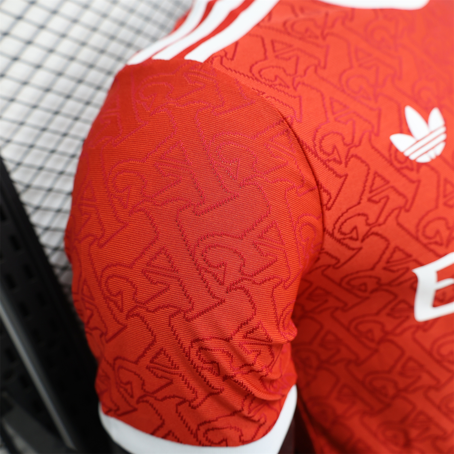 AlphaJersey-Arsenal 25-26 Red Trefoil Sponsored Secial Edition Jersey - Player Version