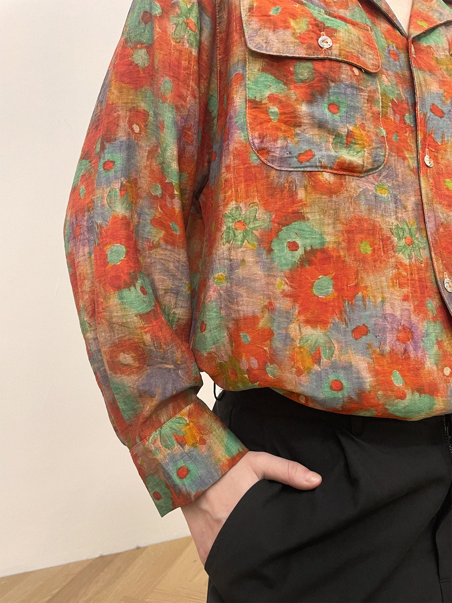 Waterblend LS Camp Shirt | Modern Menswear by yycbvcnbmmnbm