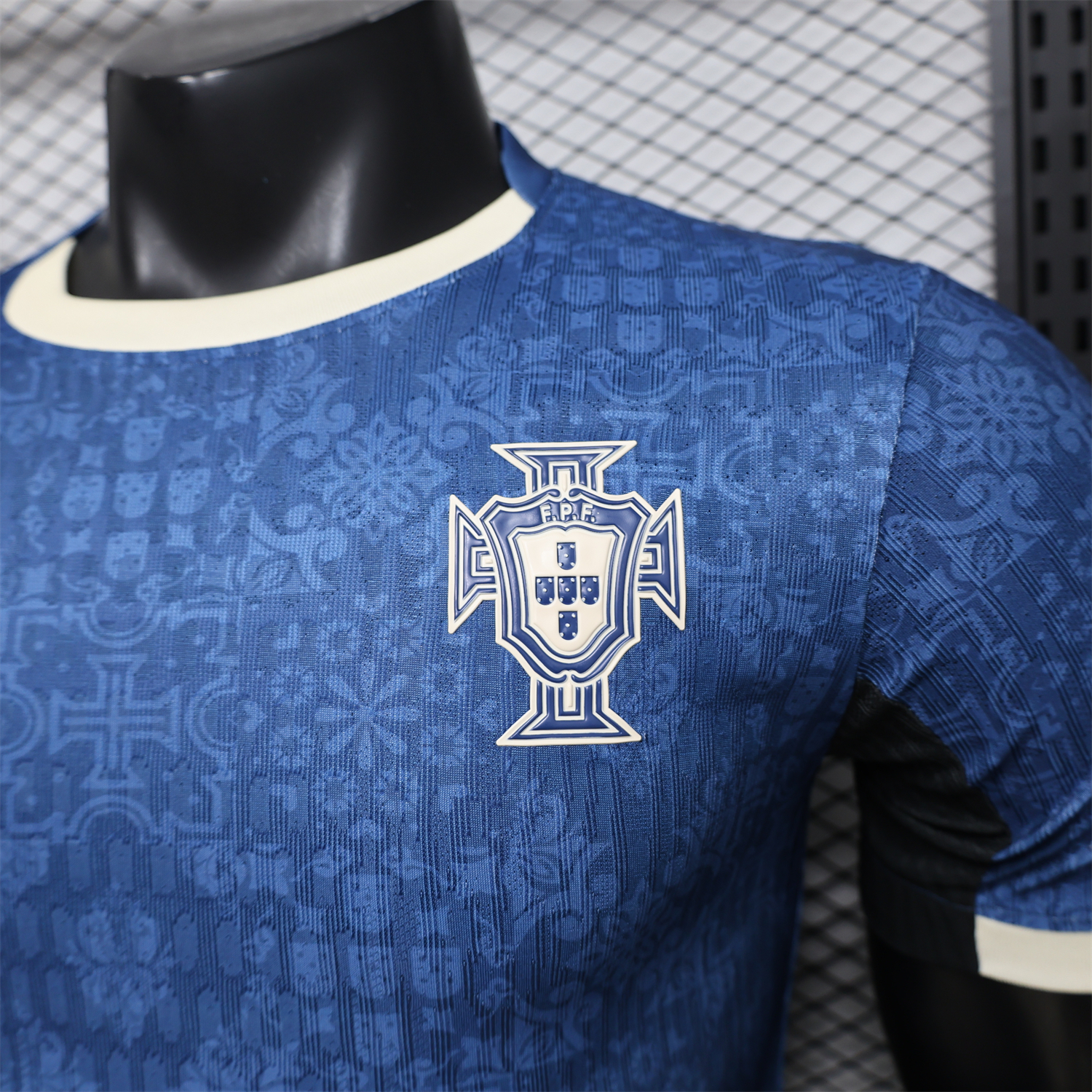 AlphaJersey-Portugal 2026 Navy Blue Special Jersey - Player Version